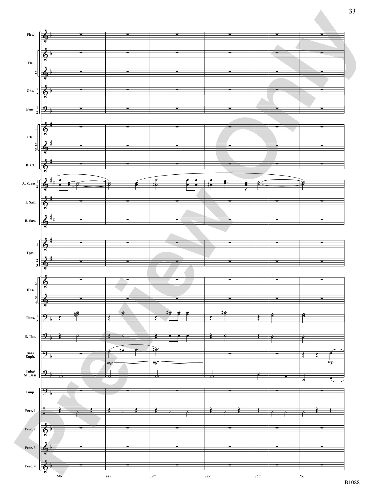 A View of the World: Score
