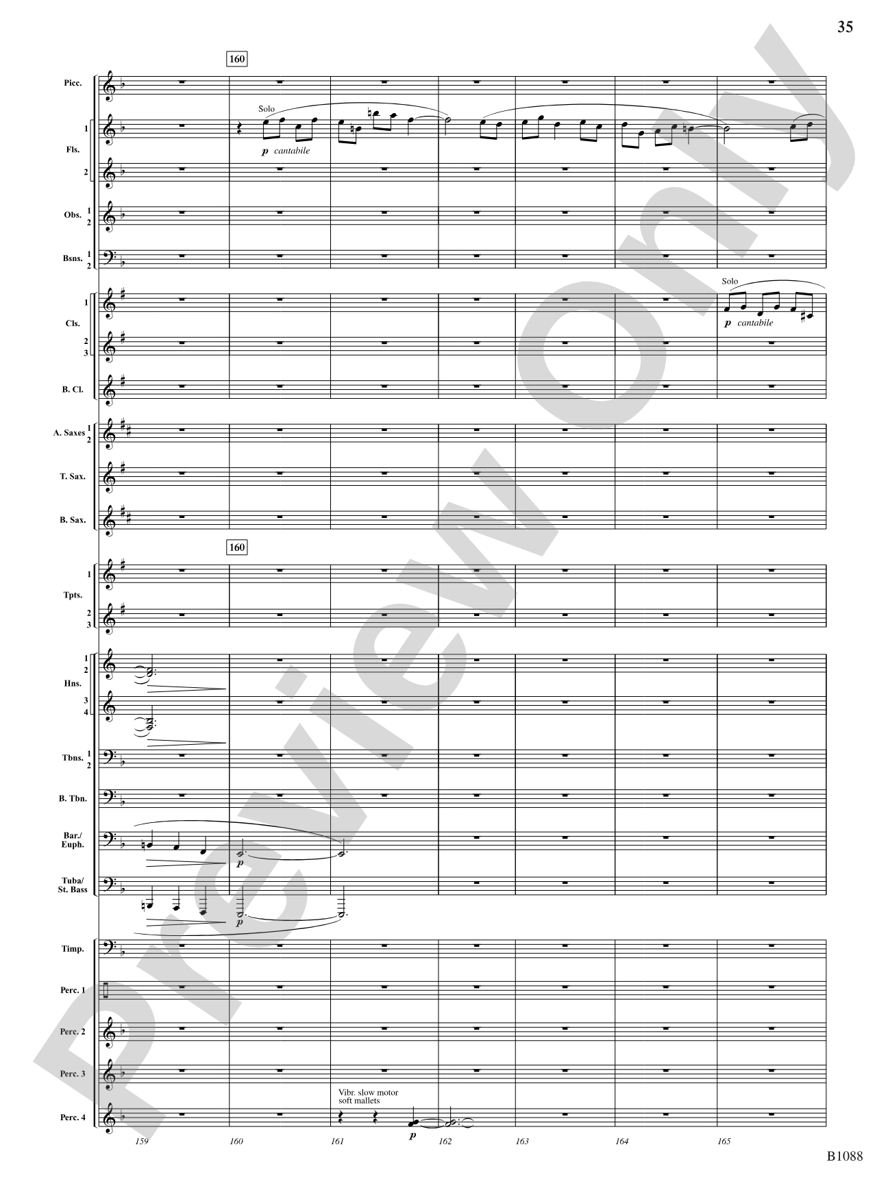 A View of the World: Score