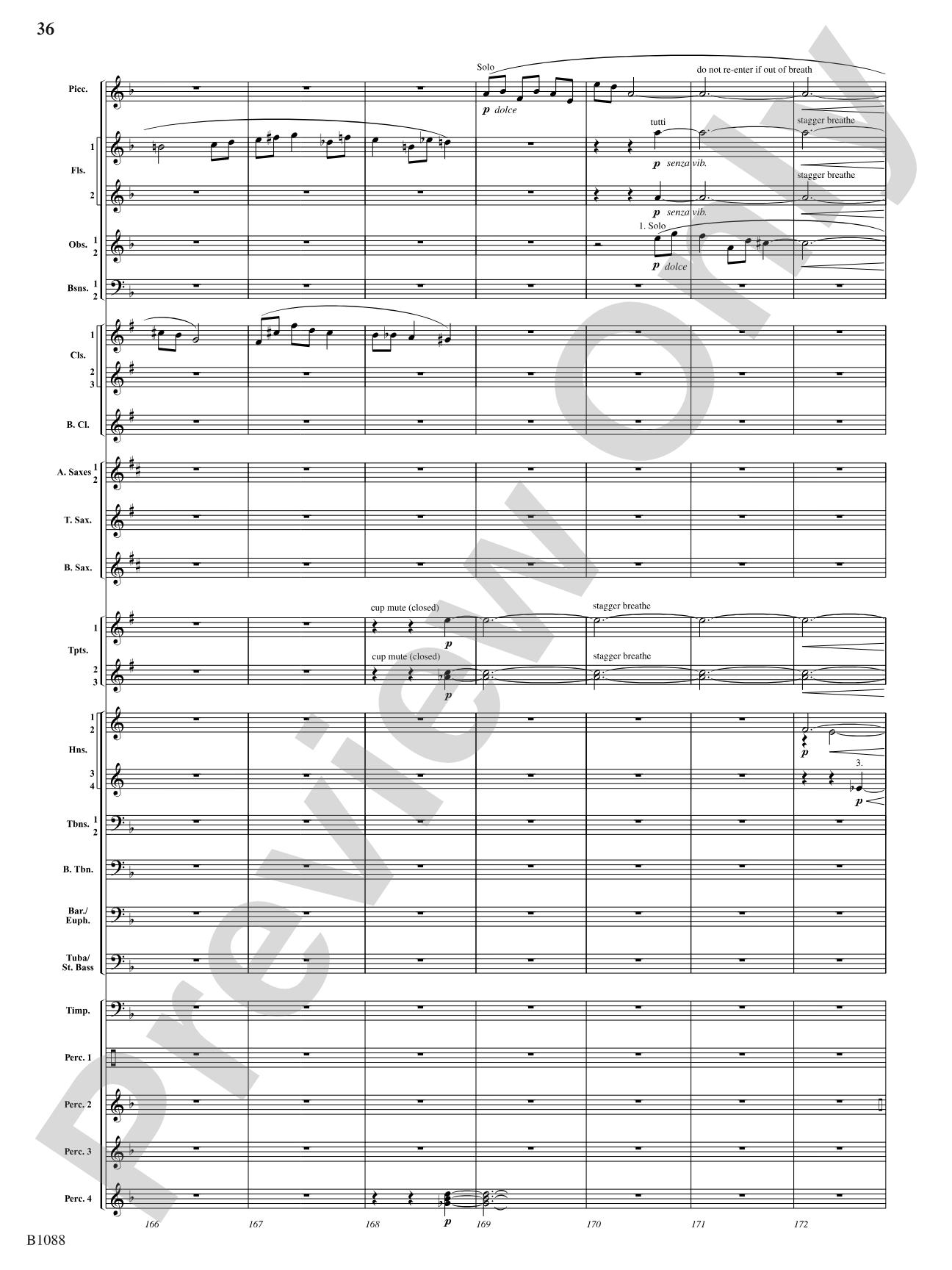 A View of the World: Score