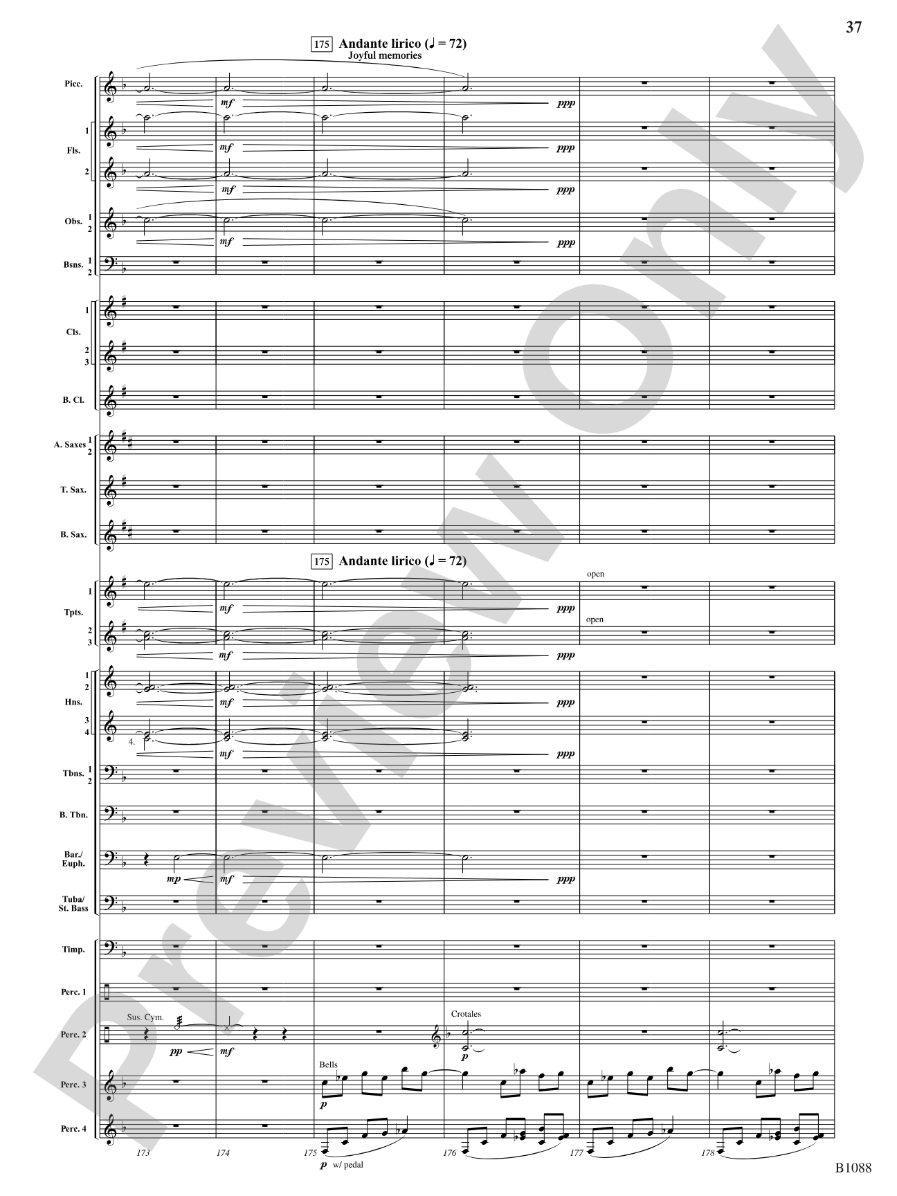 A View of the World: Score