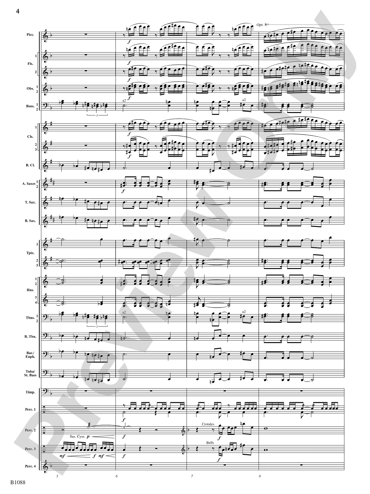 A View of the World: Score