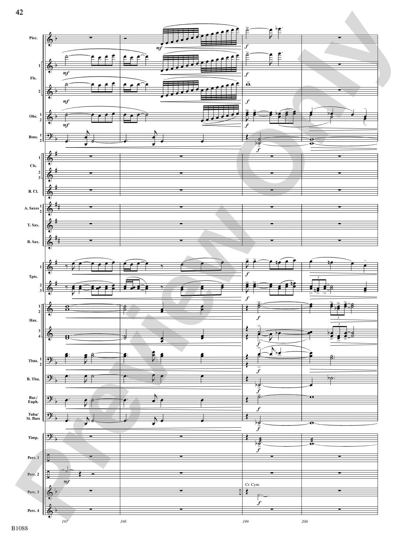 A View of the World: Score