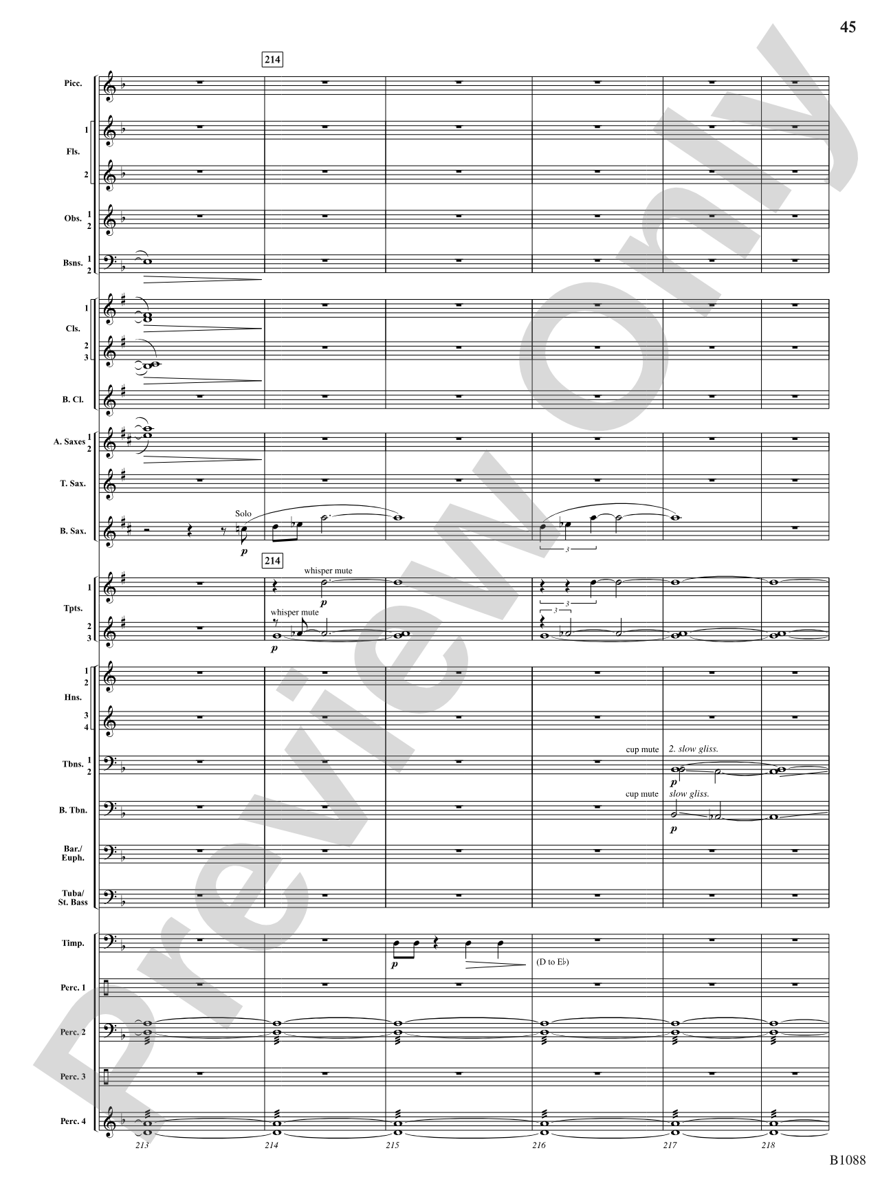 A View of the World: Score