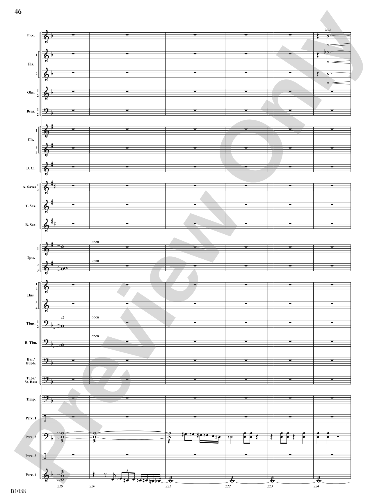 A View of the World: Score