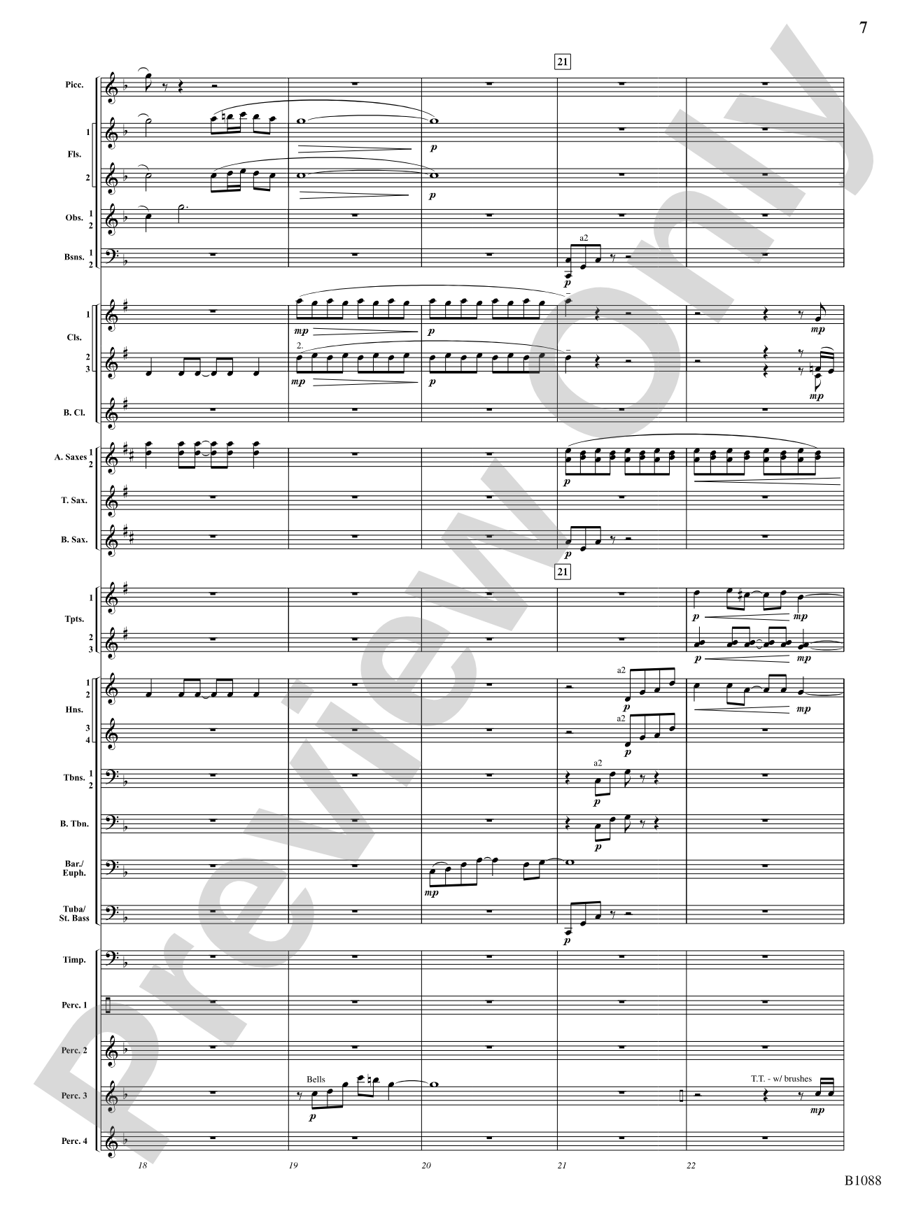 A View of the World: Score