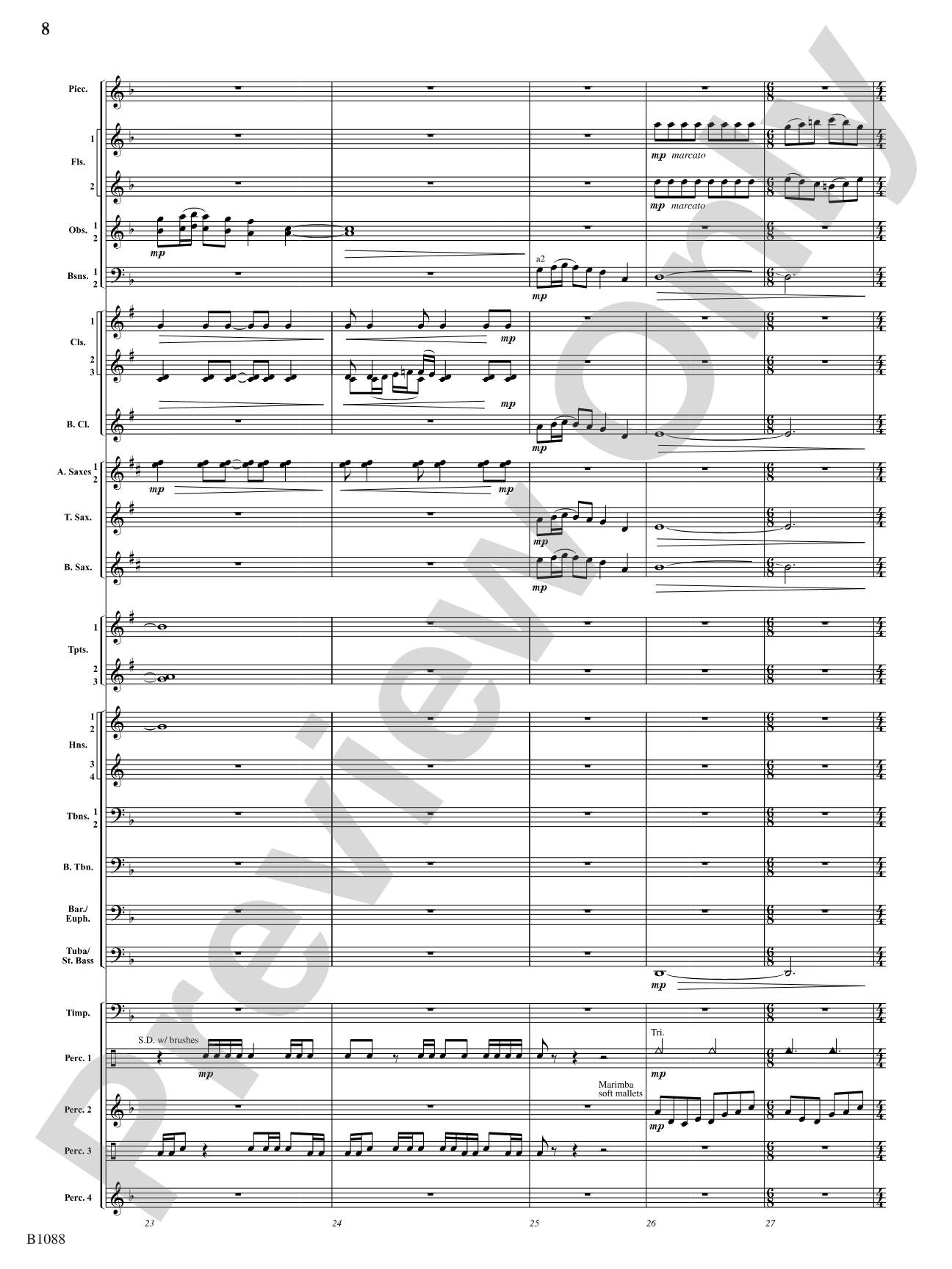 A View of the World: Score