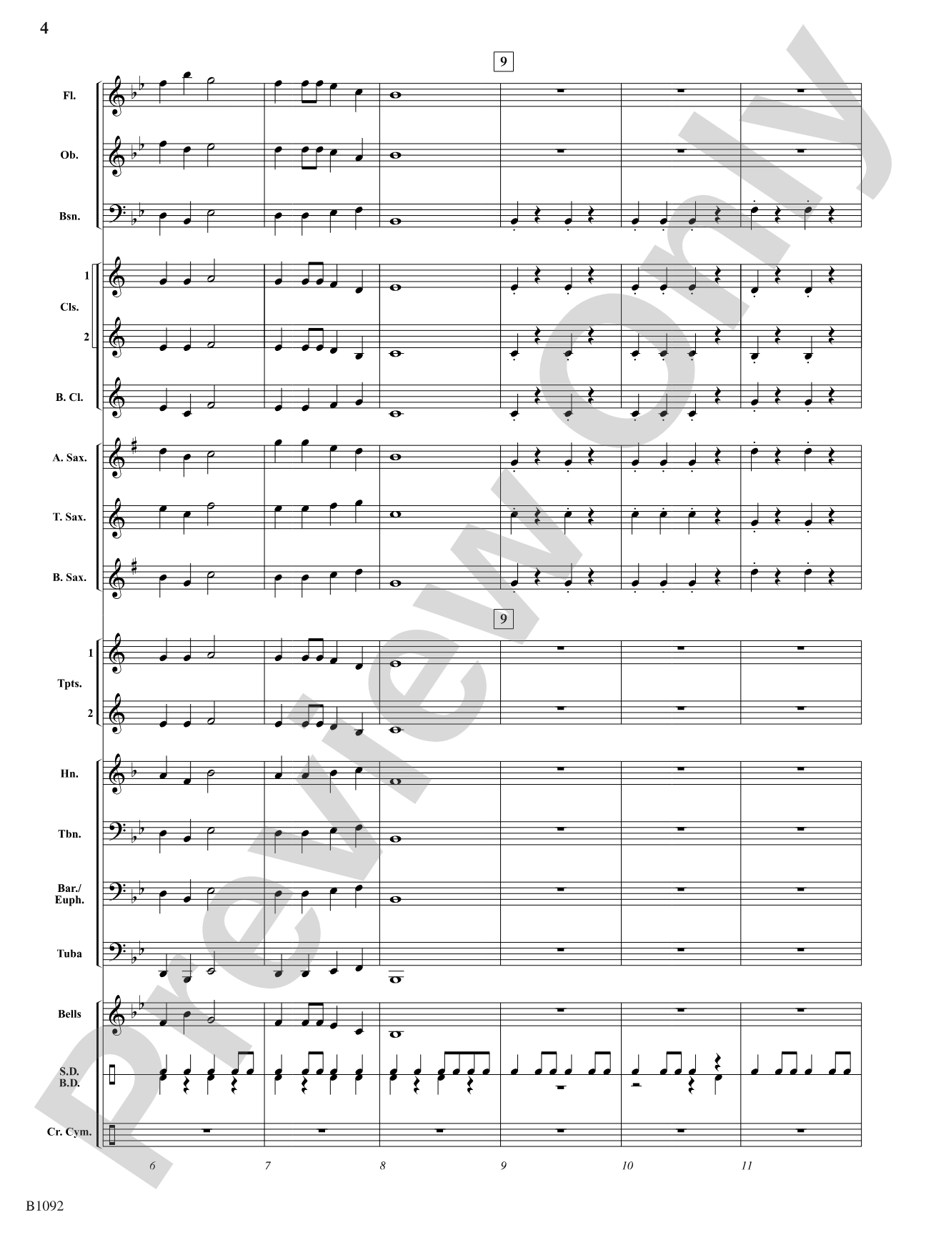 Dragonfly: Concert Band Conductor Score & Parts