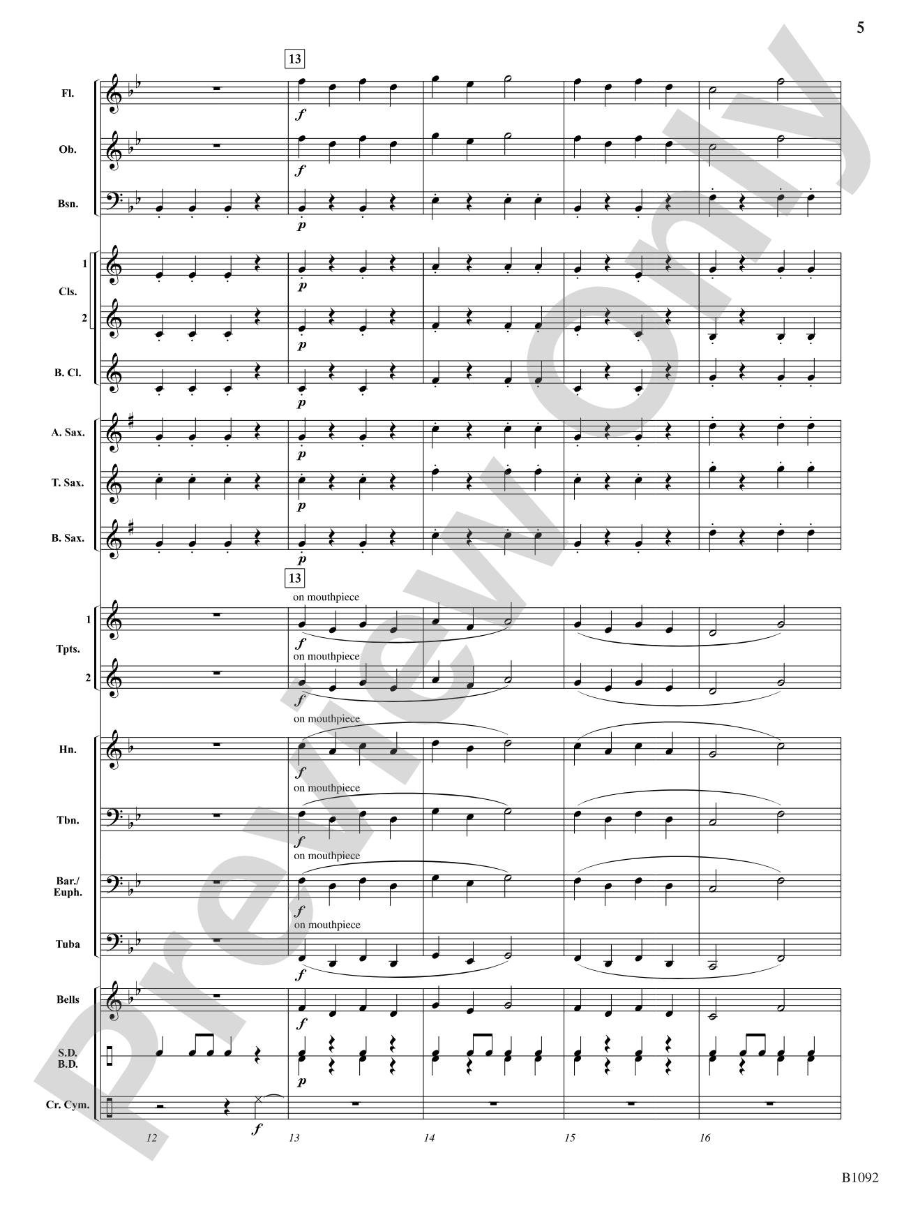 Dragonfly: Concert Band Conductor Score & Parts