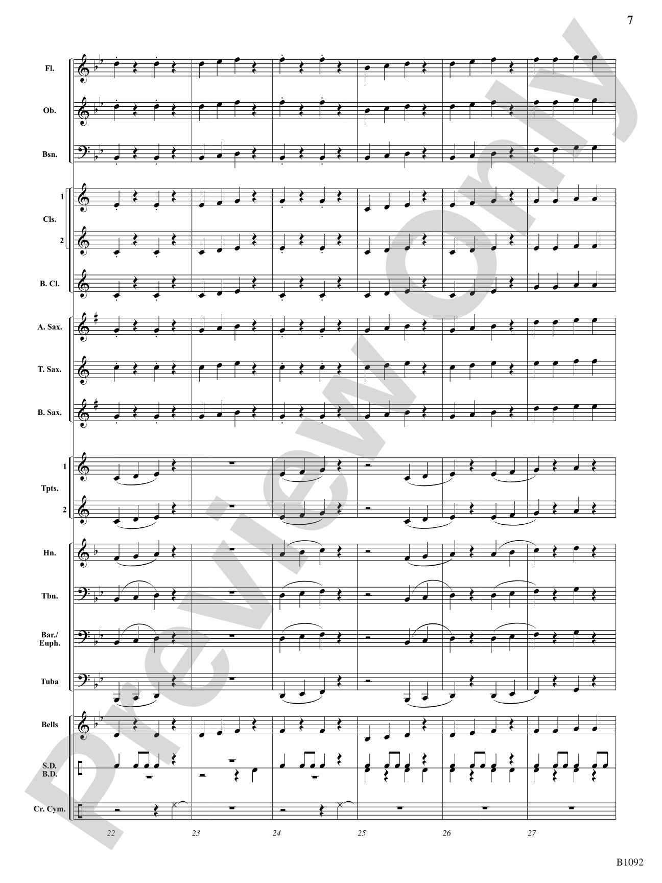 Dragonfly: Concert Band Conductor Score & Parts
