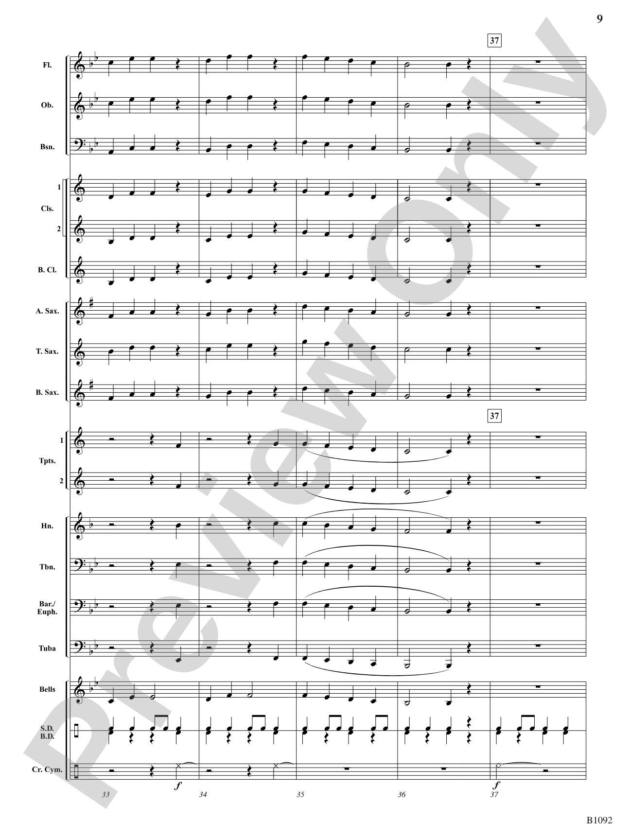 Dragonfly: Concert Band Conductor Score & Parts