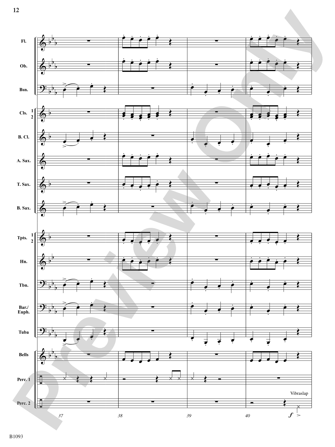 Alligator Alley: Concert Band Conductor Score & Parts