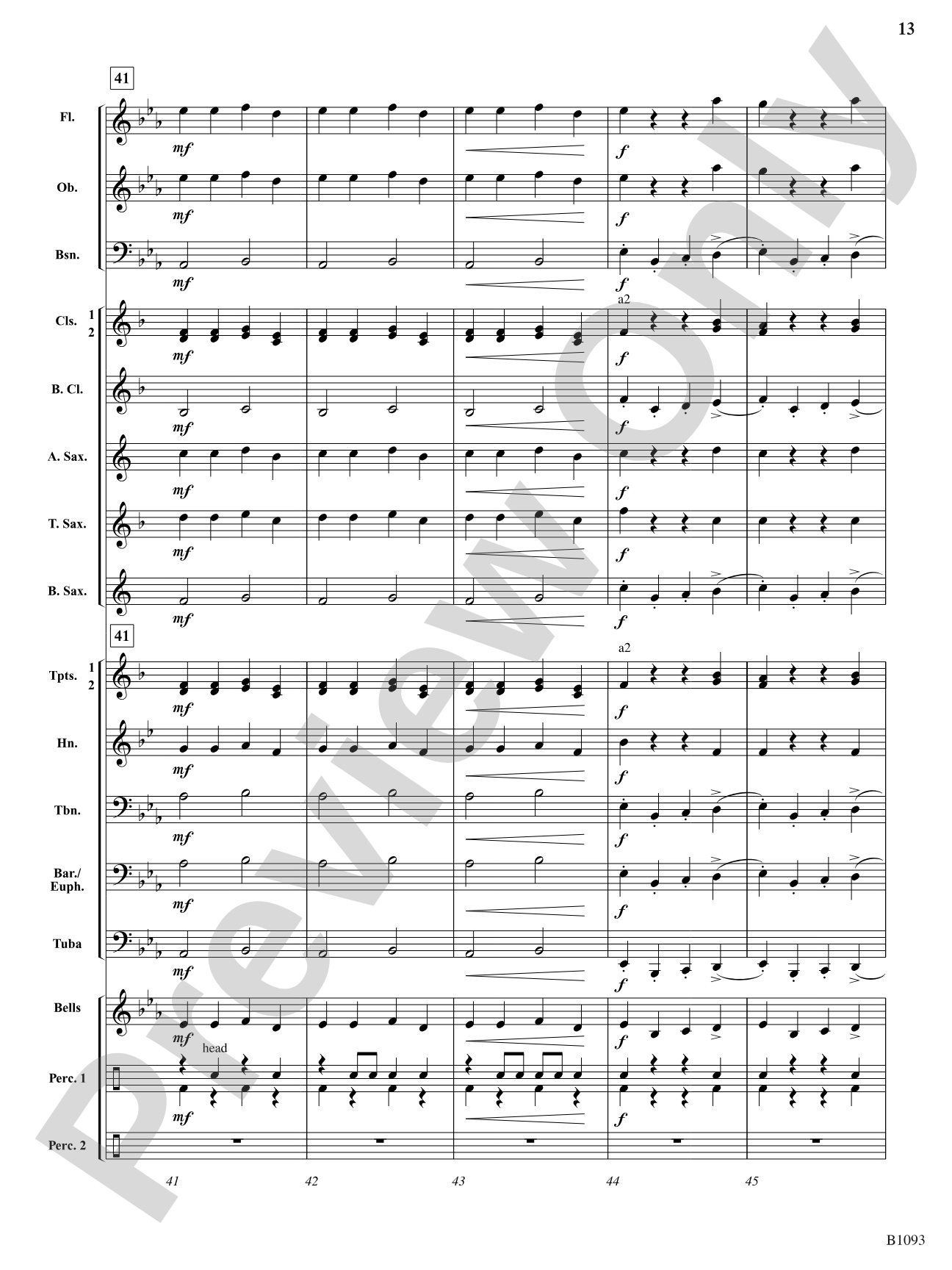Alligator Alley: Concert Band Conductor Score & Parts