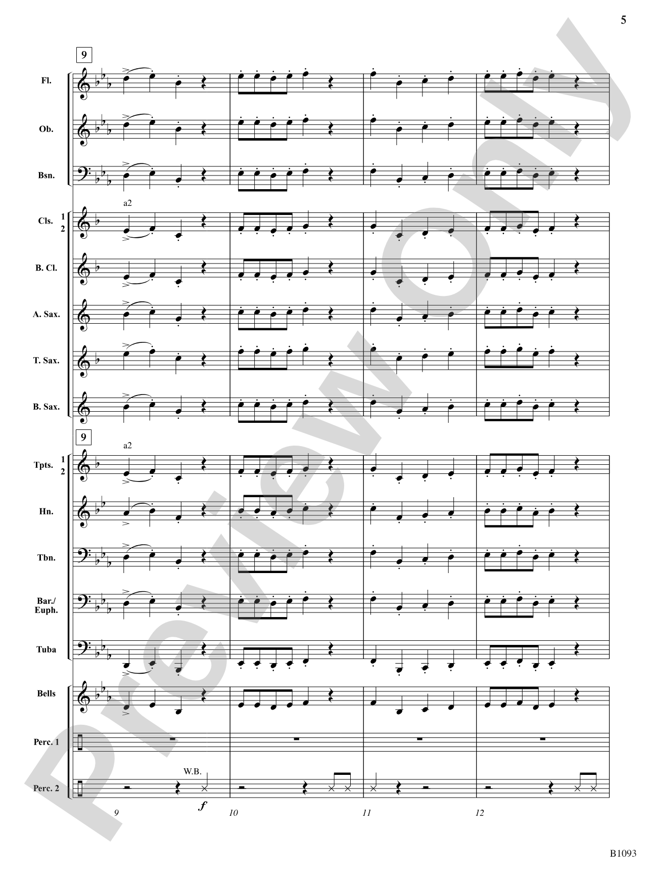 Alligator Alley: Concert Band Conductor Score & Parts