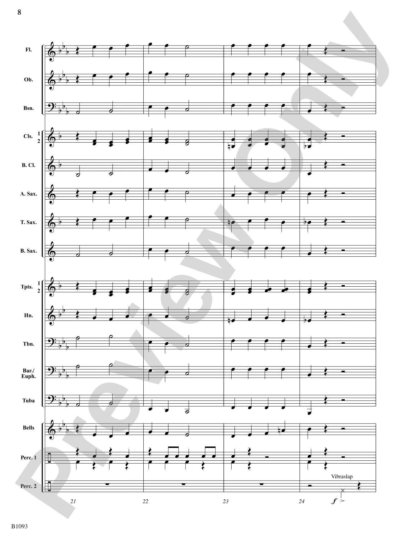 Alligator Alley: Concert Band Conductor Score & Parts