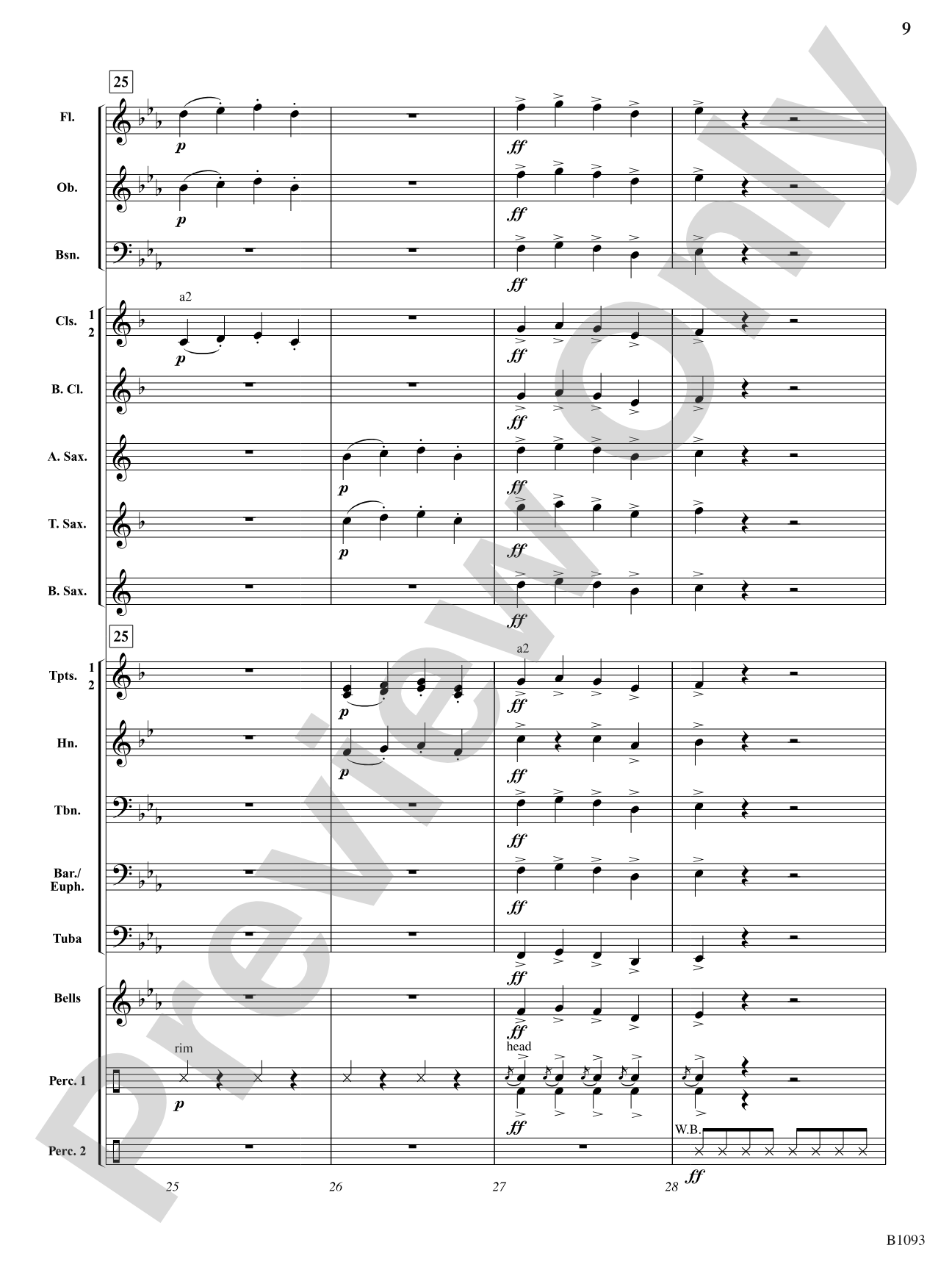 Alligator Alley: Concert Band Conductor Score & Parts