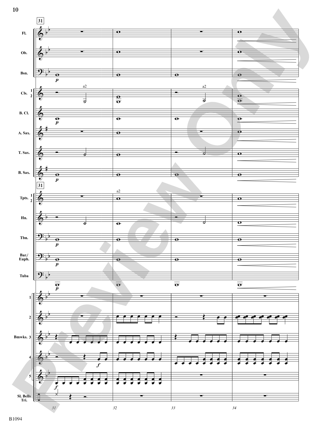Boomwhacker® Bagatelle: Concert Band Conductor Score & Parts
