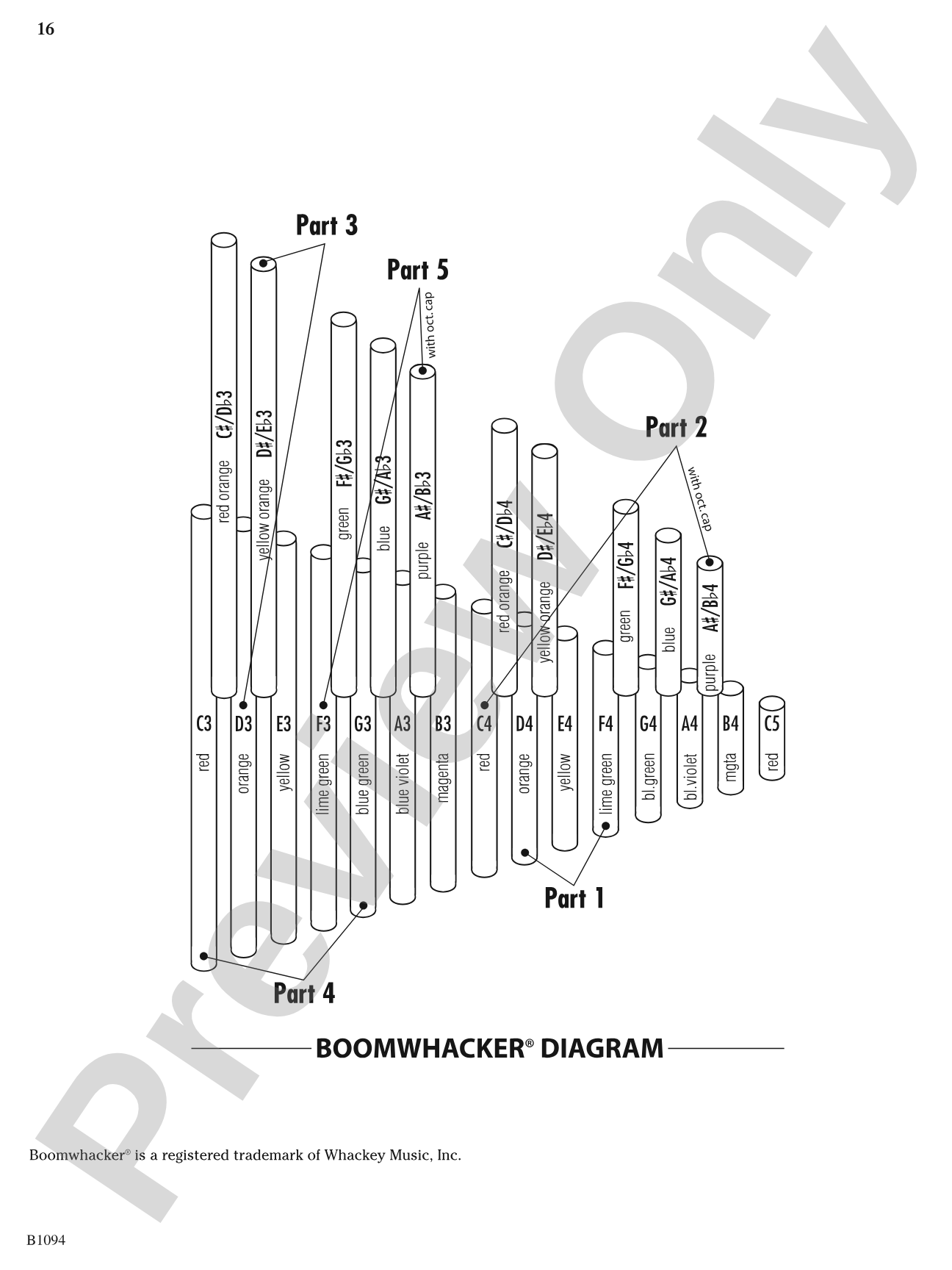 Boomwhacker® Bagatelle: Concert Band Conductor Score & Parts
