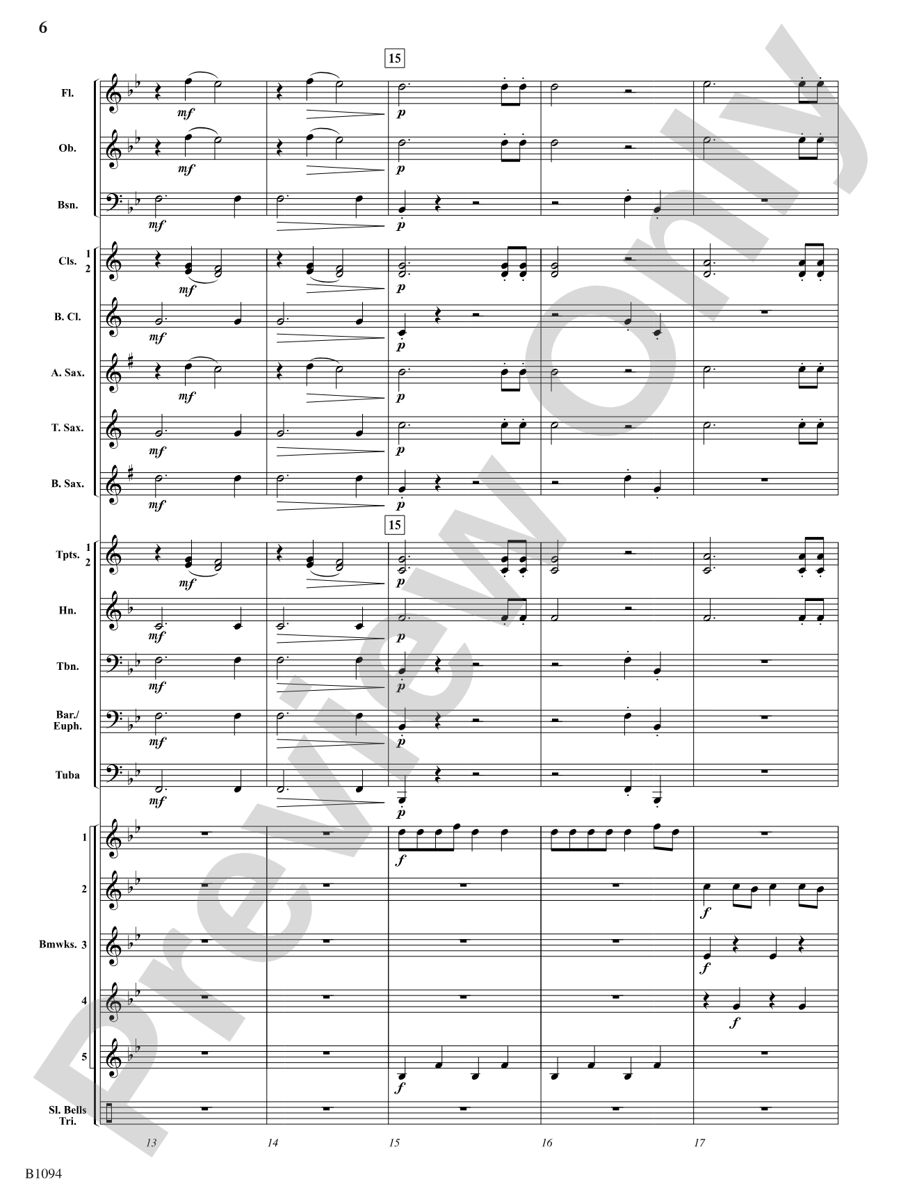 Boomwhacker® Bagatelle: Concert Band Conductor Score & Parts
