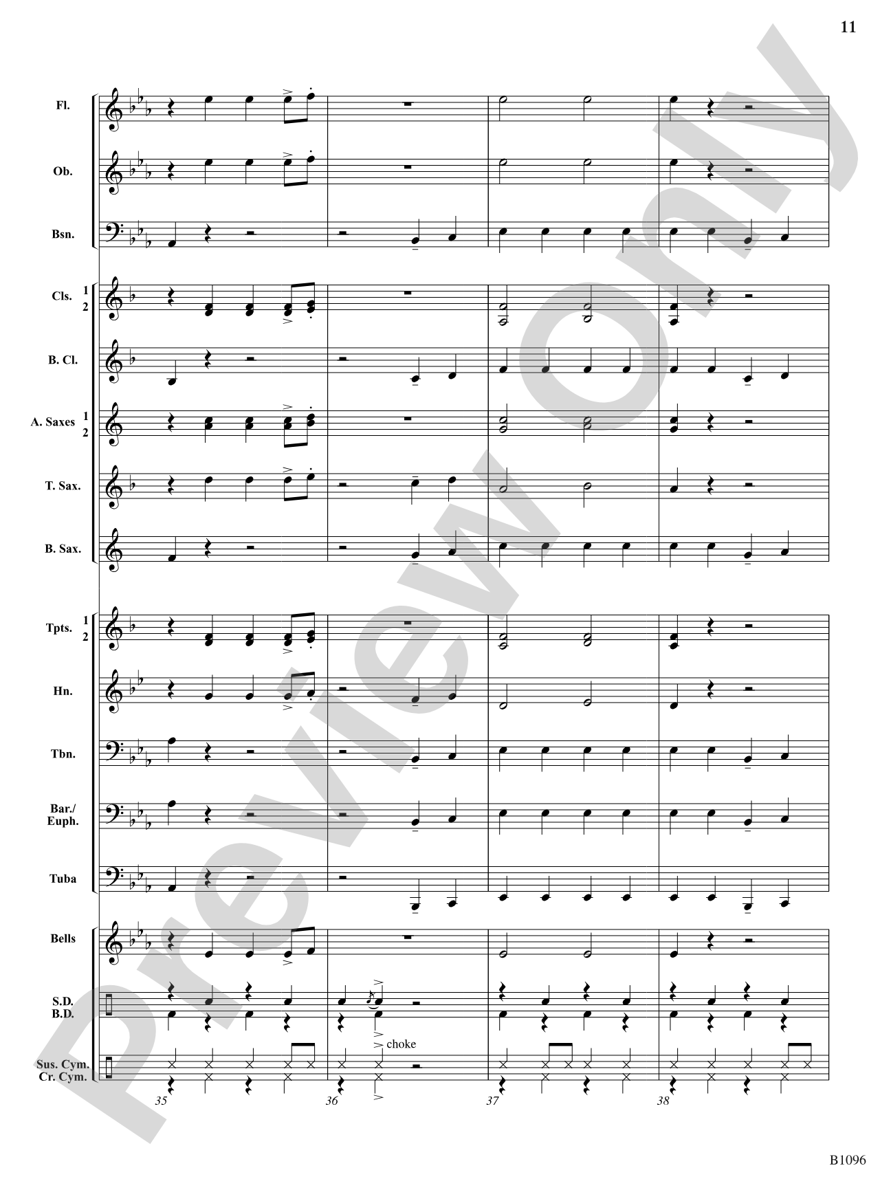 Crazy Cat: Concert Band Conductor Score & Parts