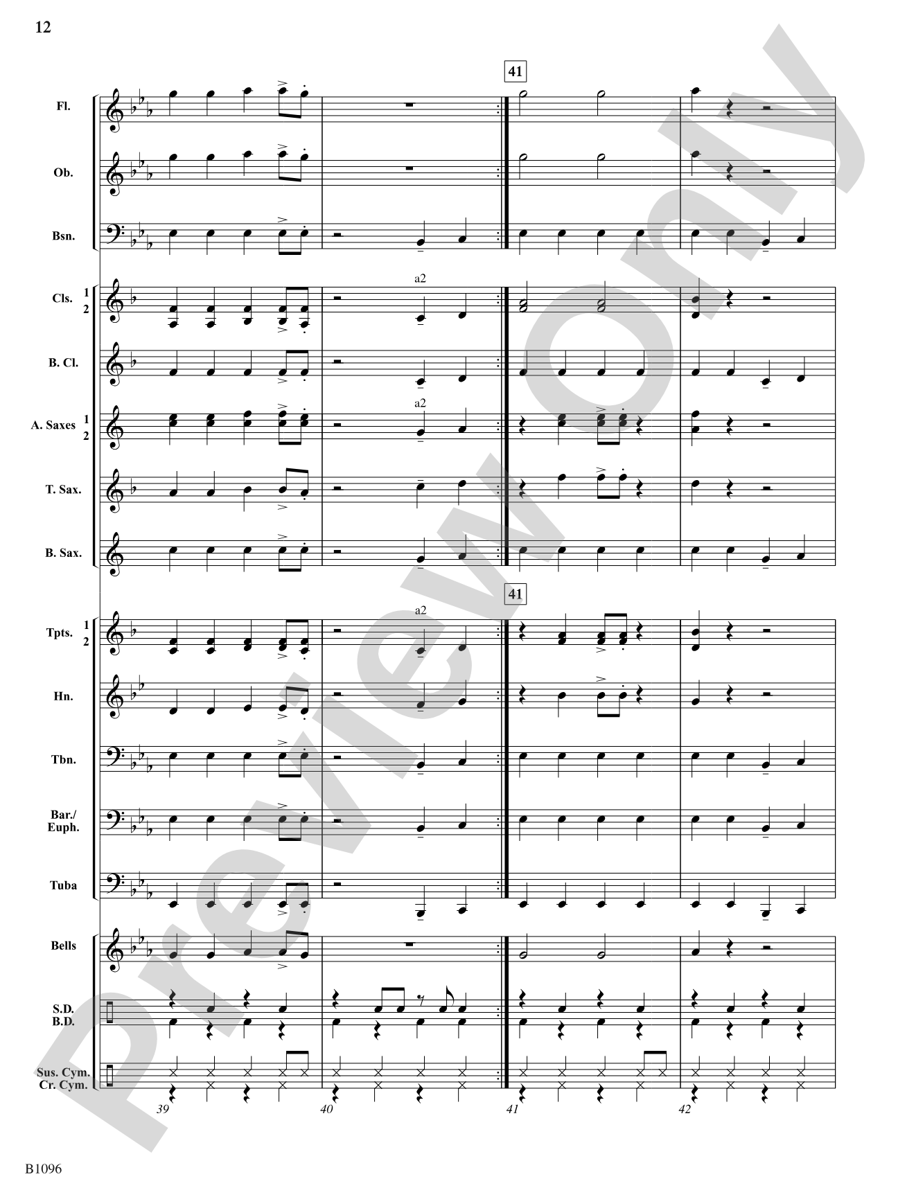 Crazy Cat: Concert Band Conductor Score & Parts