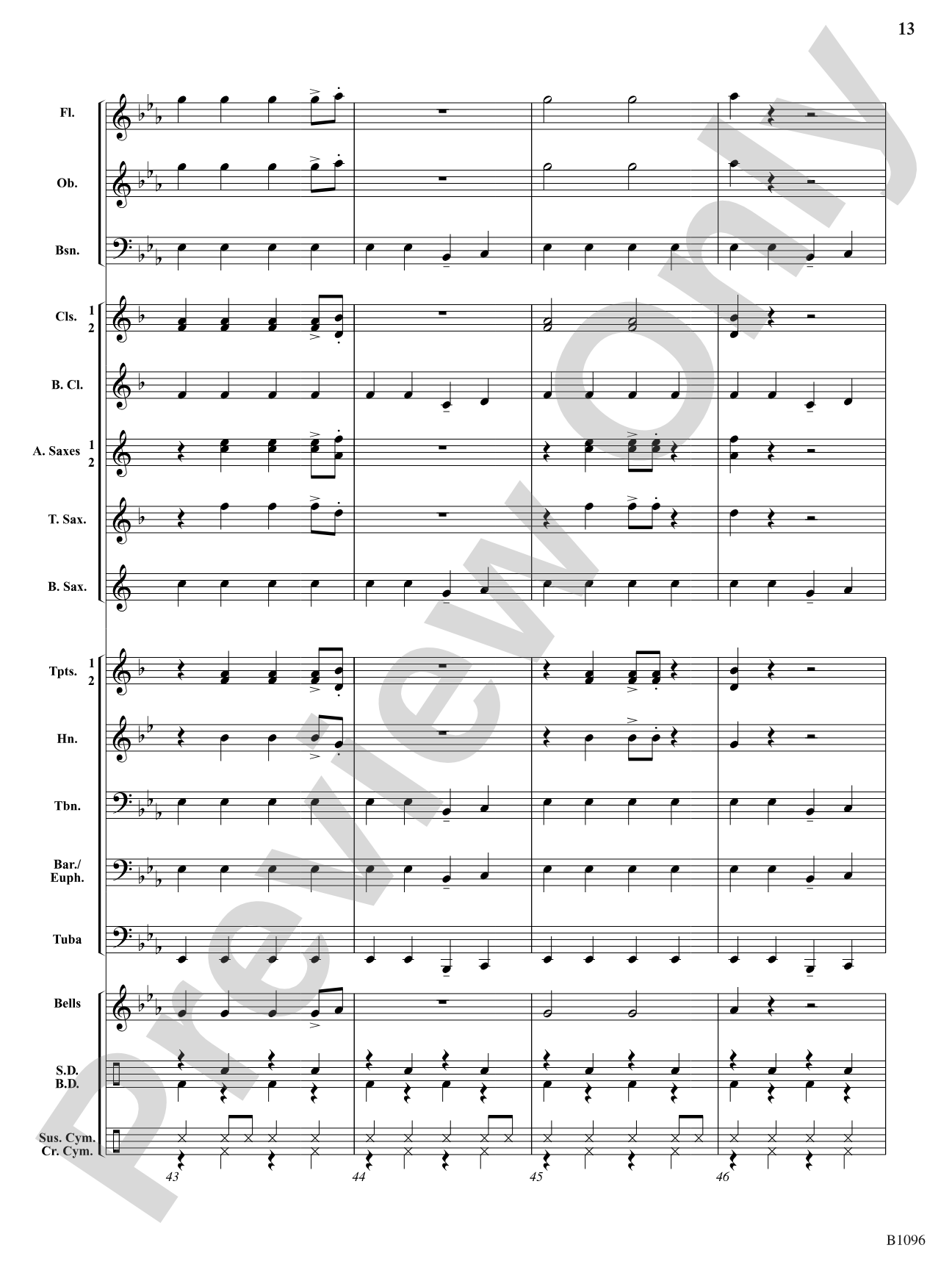 Crazy Cat: Concert Band Conductor Score & Parts