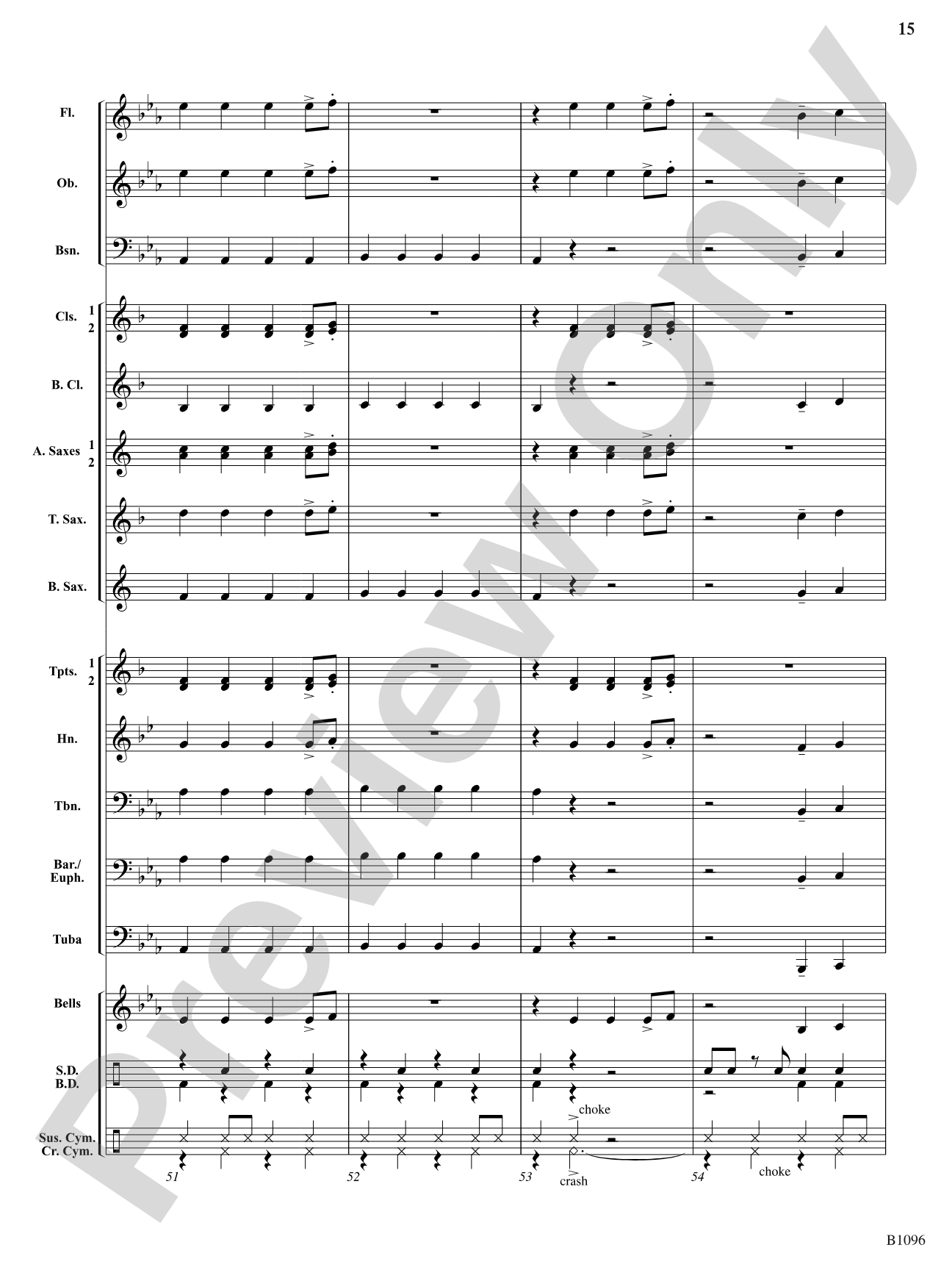 Crazy Cat: Concert Band Conductor Score & Parts