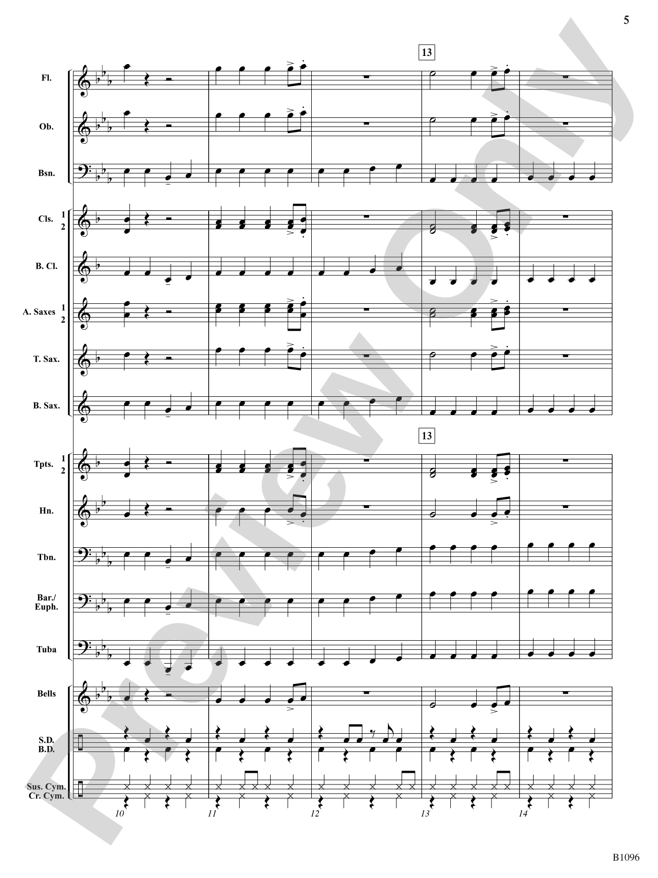 Crazy Cat: Concert Band Conductor Score & Parts