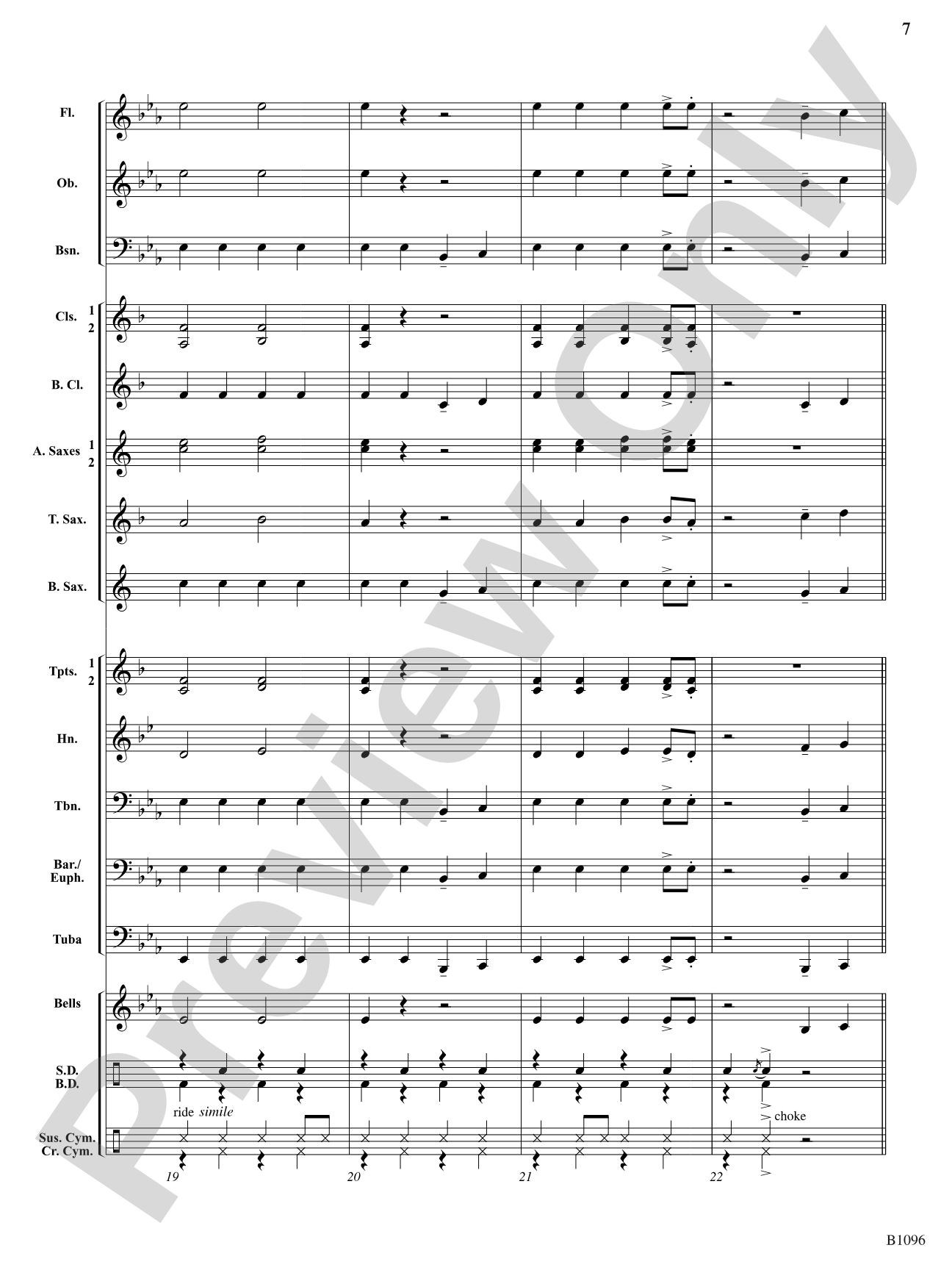 Crazy Cat: Concert Band Conductor Score & Parts