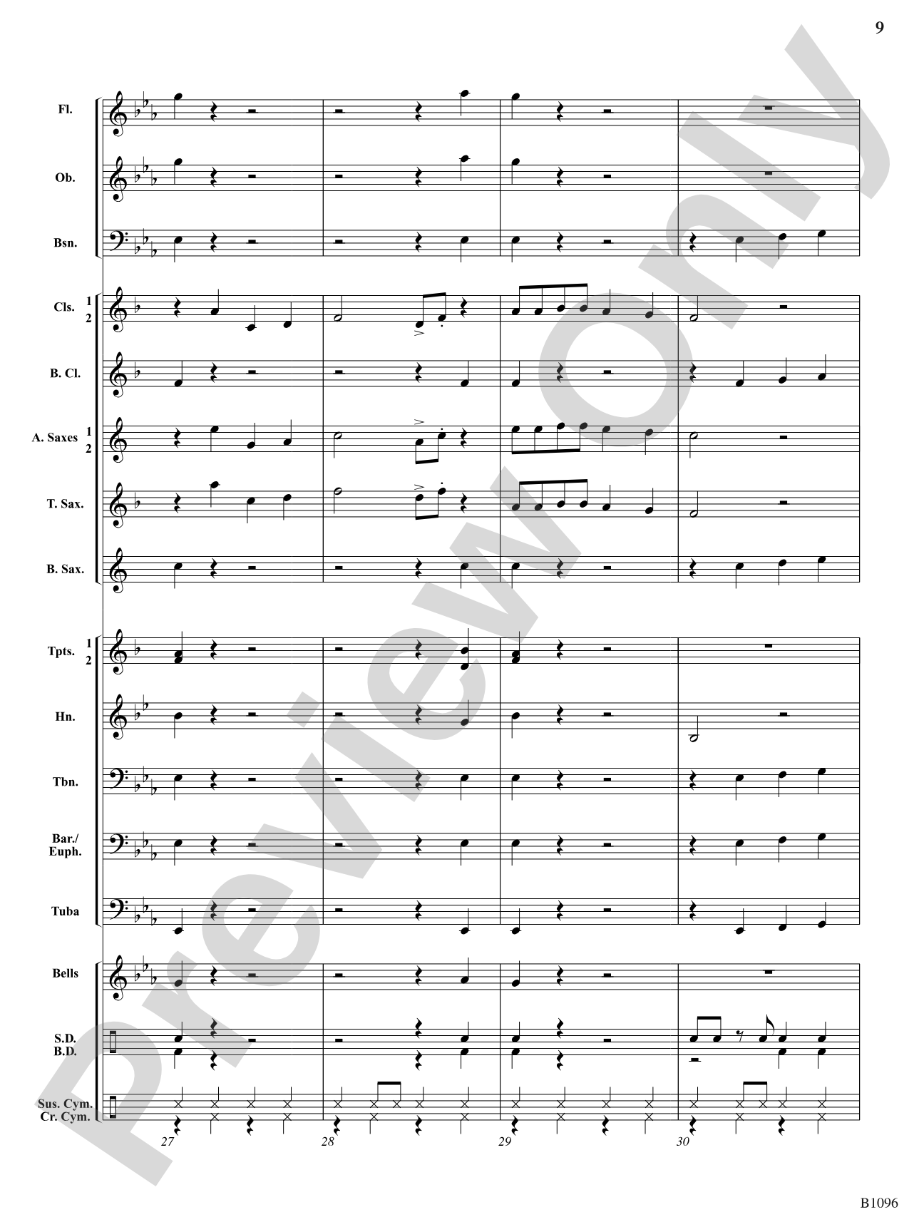 Crazy Cat: Concert Band Conductor Score & Parts