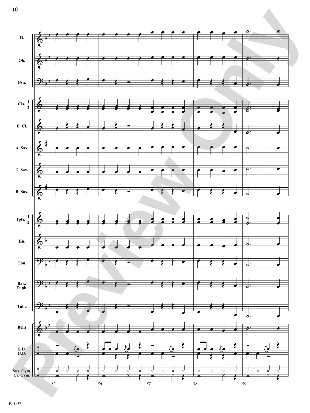 Rock Sticks: Concert Band Conductor Score & Parts