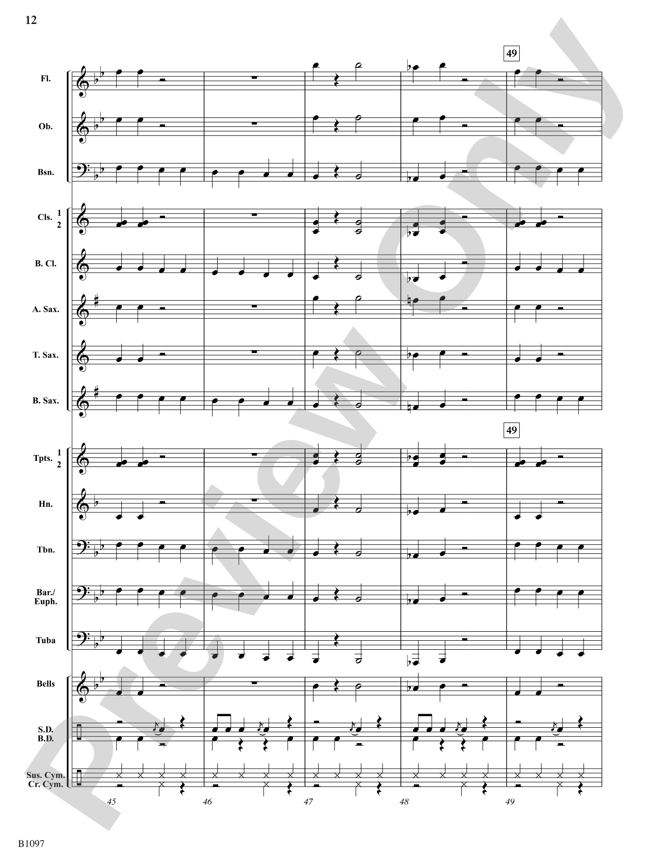 Rock Sticks: Concert Band Conductor Score & Parts