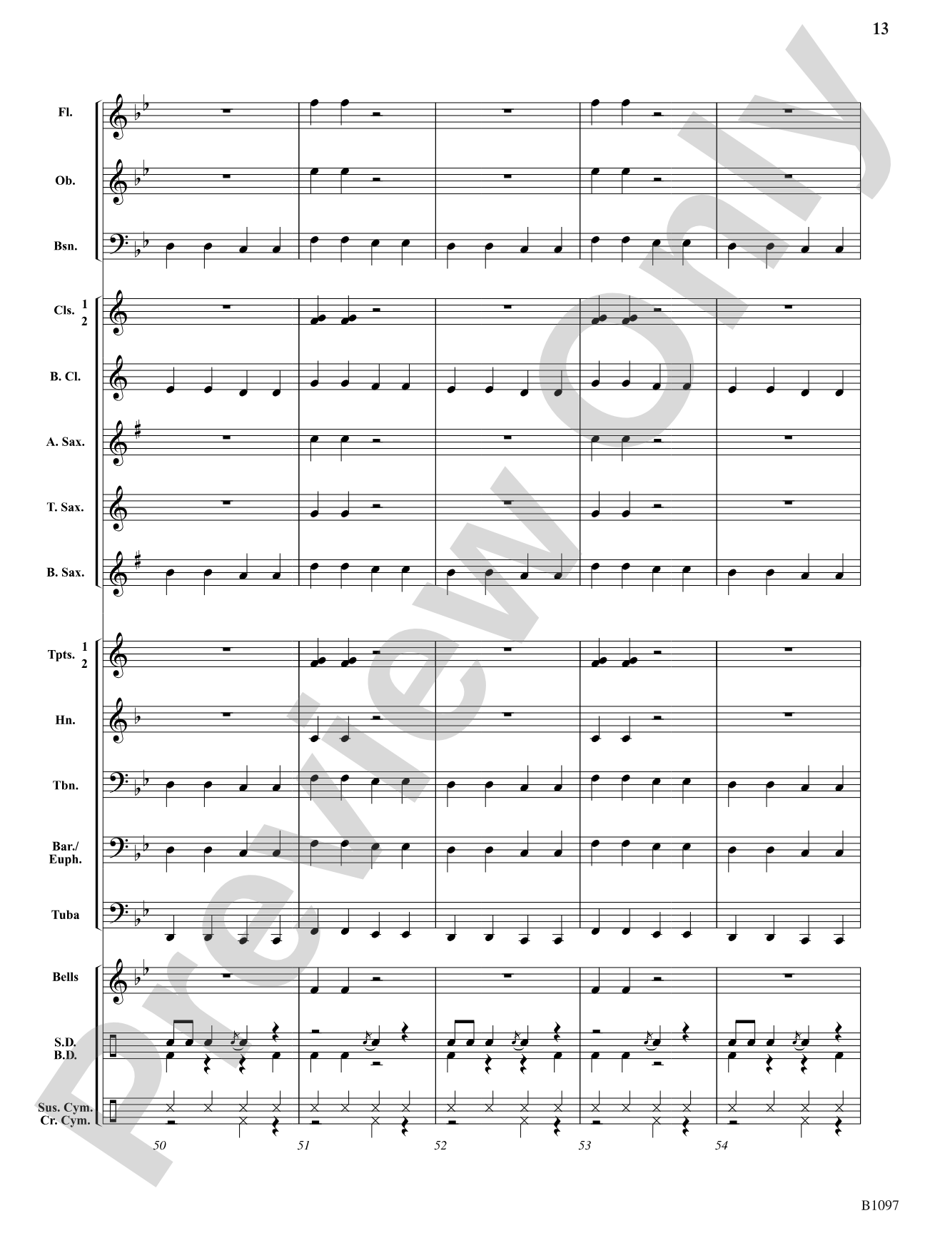 Rock Sticks: Concert Band Conductor Score & Parts