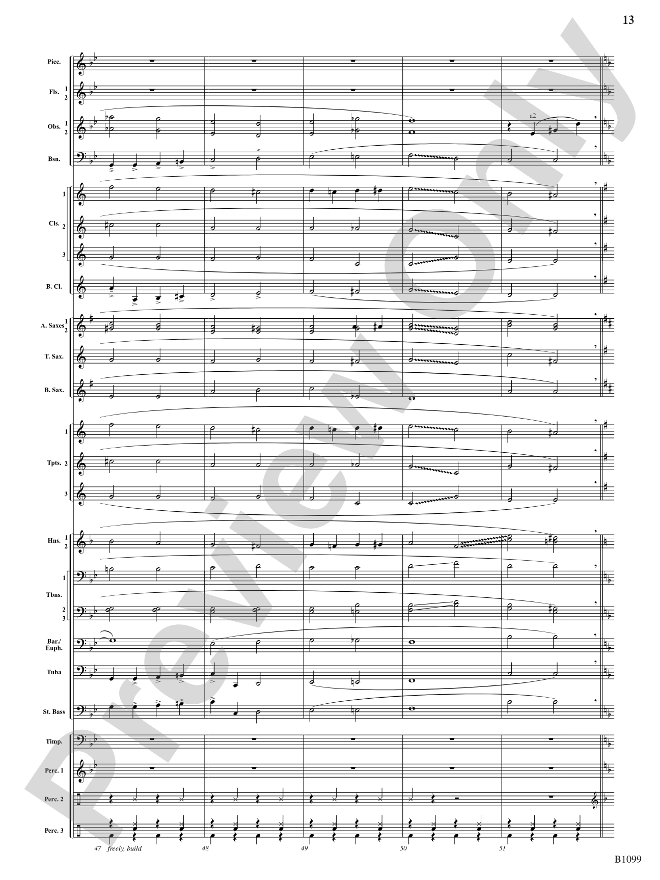 A Touch of Cohan: Concert Band Conductor Score & Parts