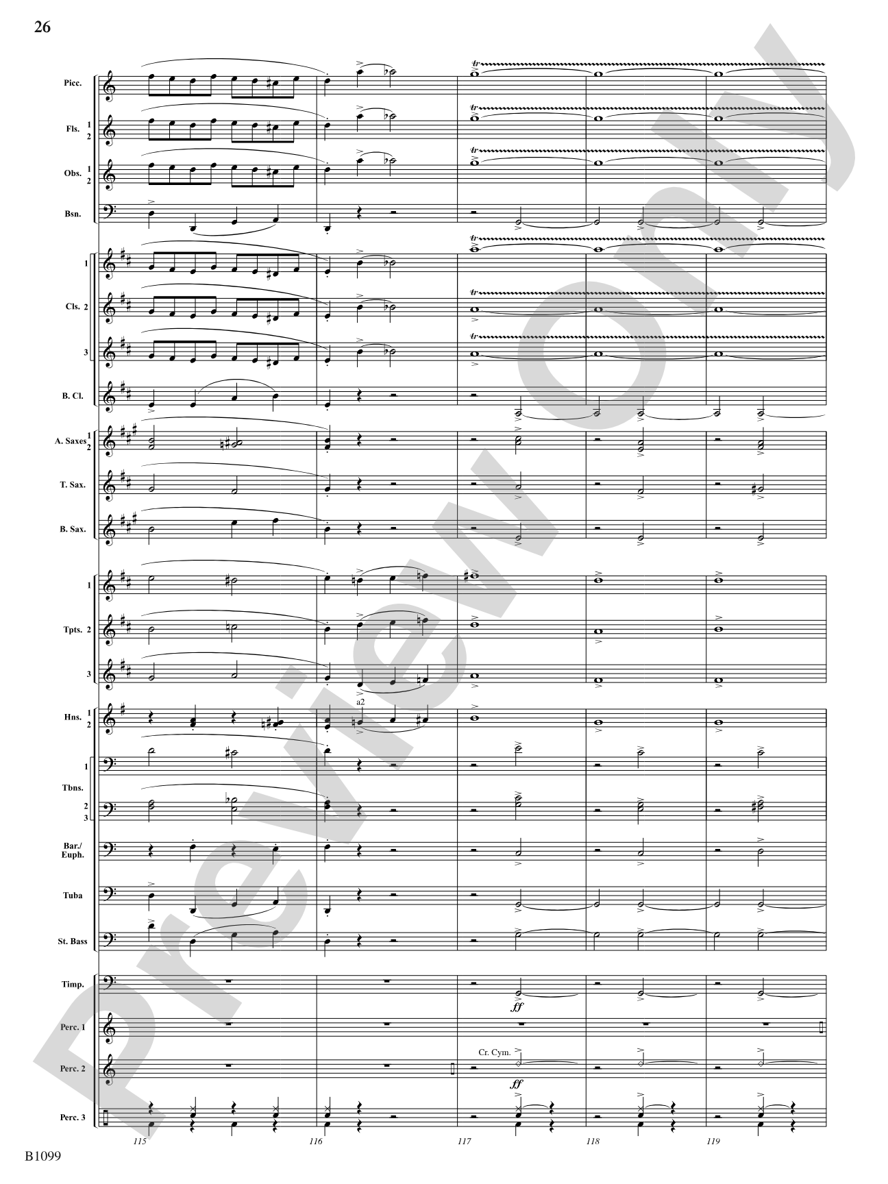 A Touch of Cohan: Concert Band Conductor Score & Parts