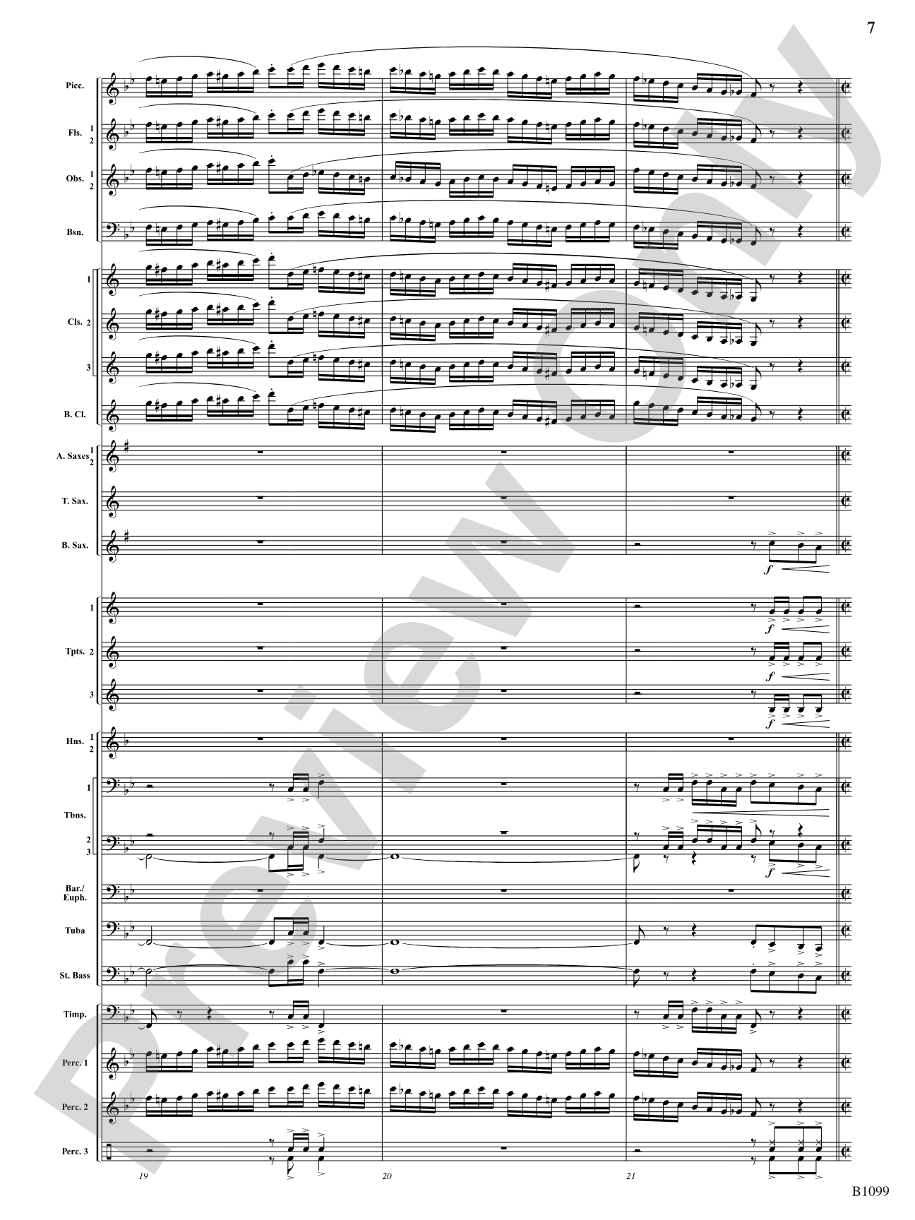A Touch of Cohan: Concert Band Conductor Score & Parts