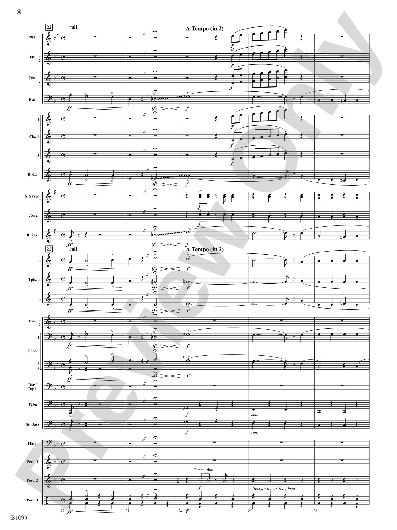 A Touch of Cohan: Concert Band Conductor Score & Parts