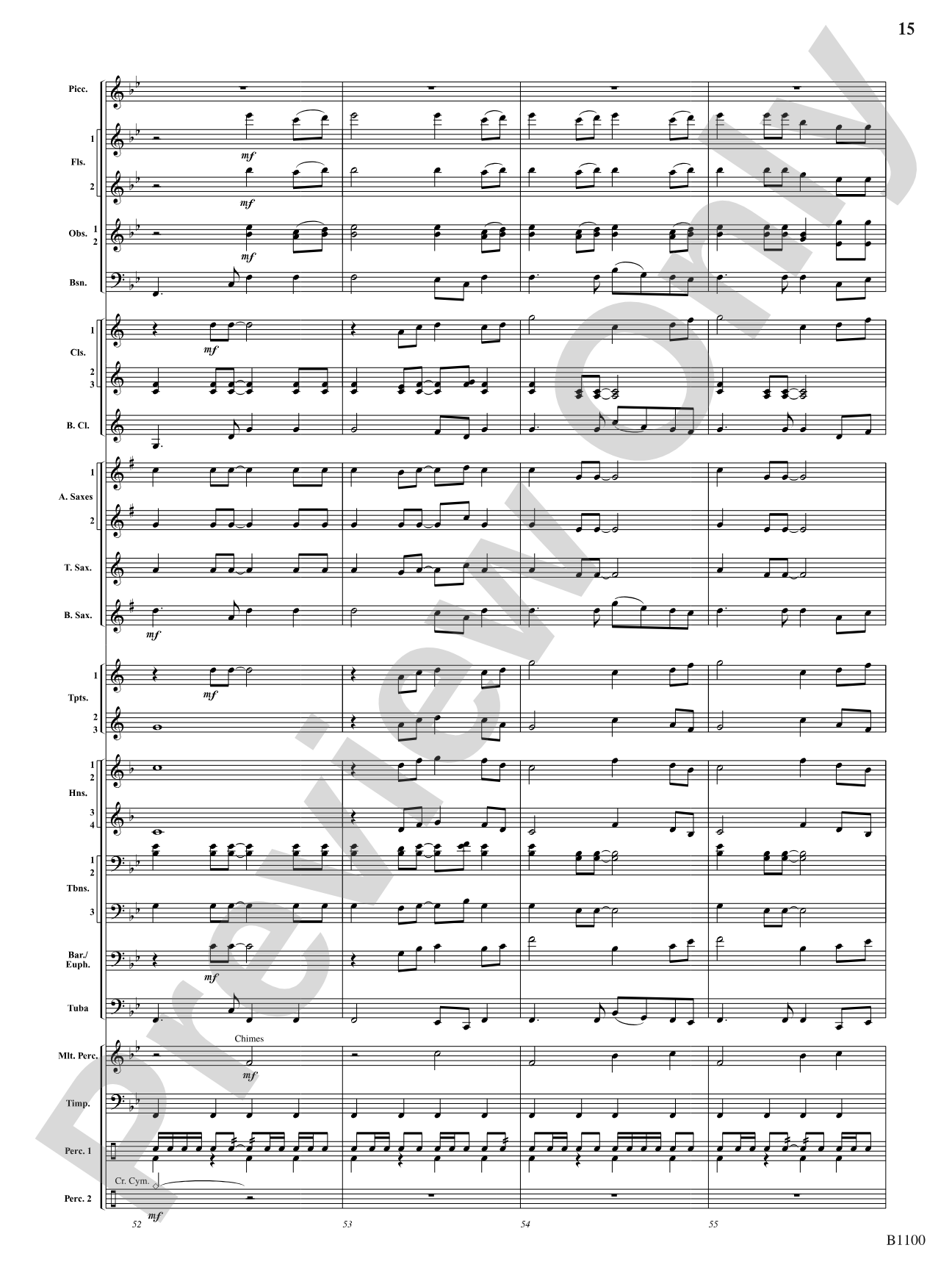Winter Dances: Concert Band Conductor Score & Parts