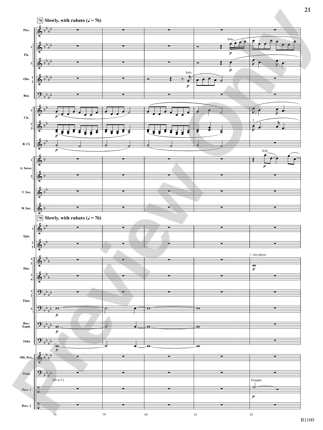 Winter Dances: Concert Band Conductor Score & Parts