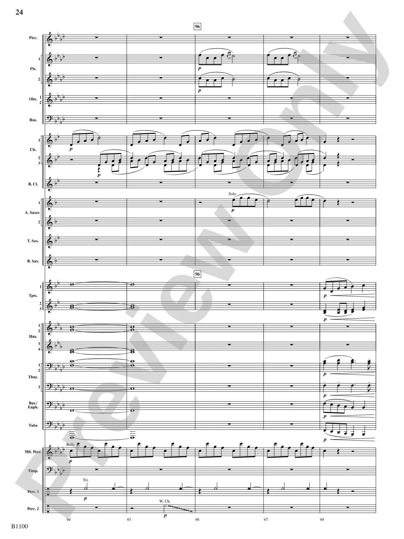 Winter Dances: Concert Band Conductor Score & Parts