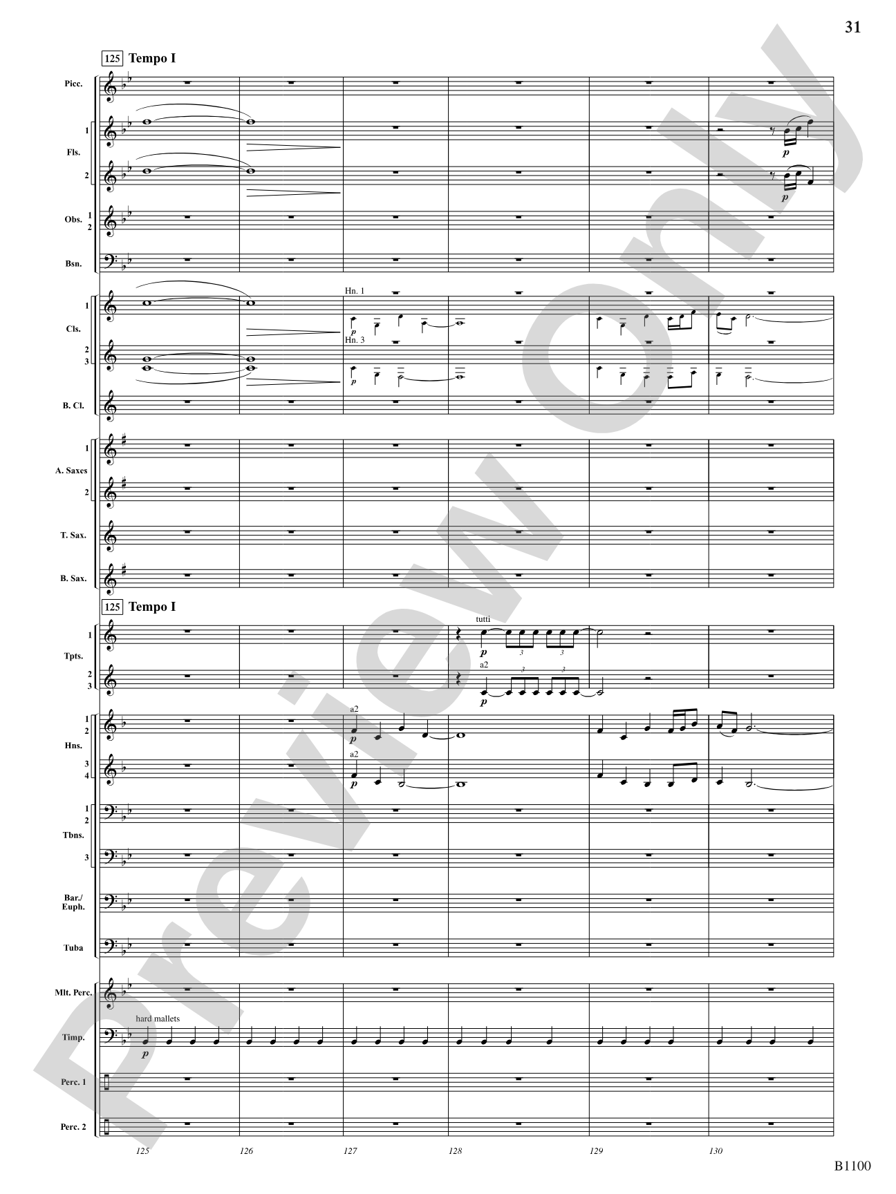 Winter Dances: Concert Band Conductor Score & Parts