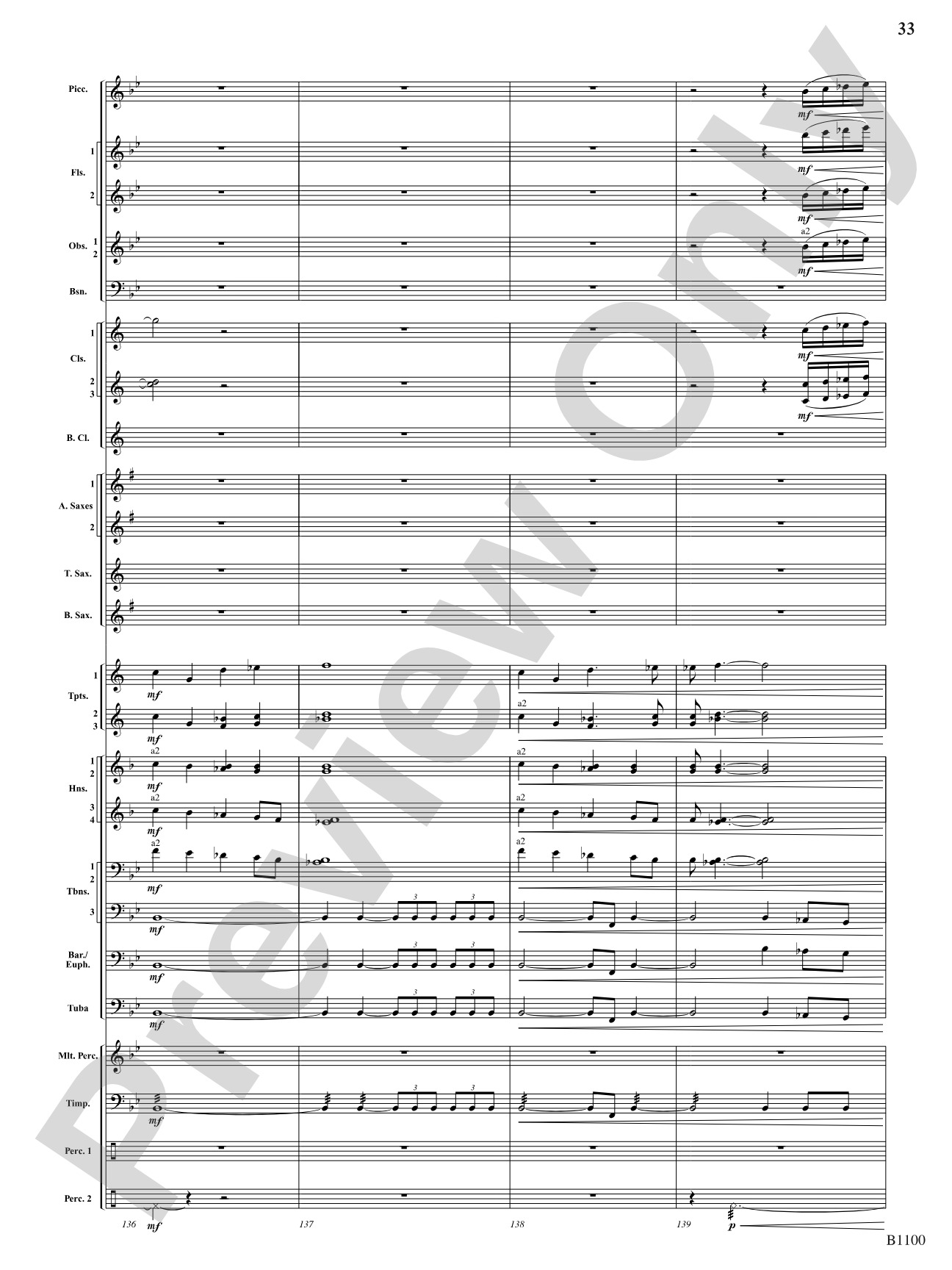 Winter Dances: Concert Band Conductor Score & Parts