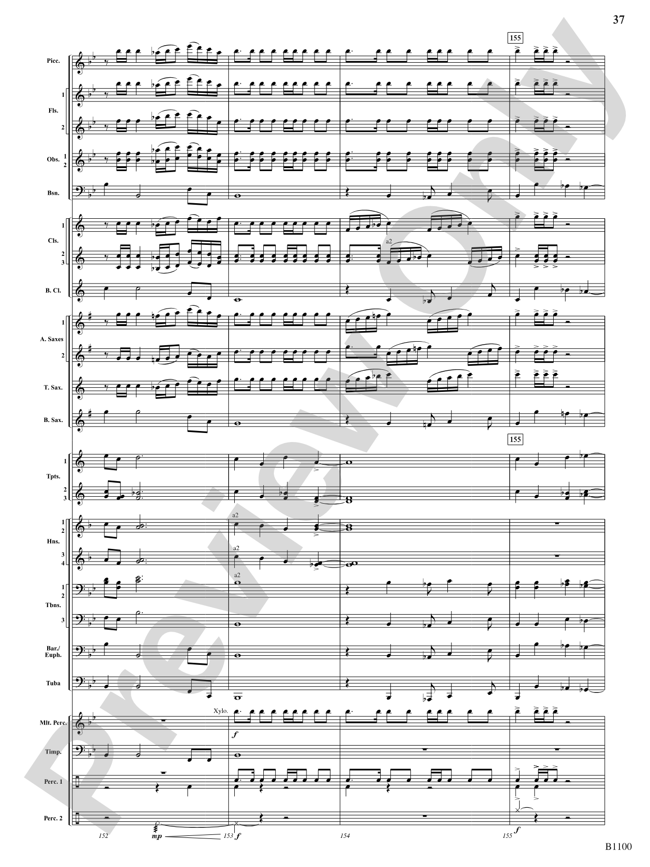 Winter Dances: Concert Band Conductor Score & Parts