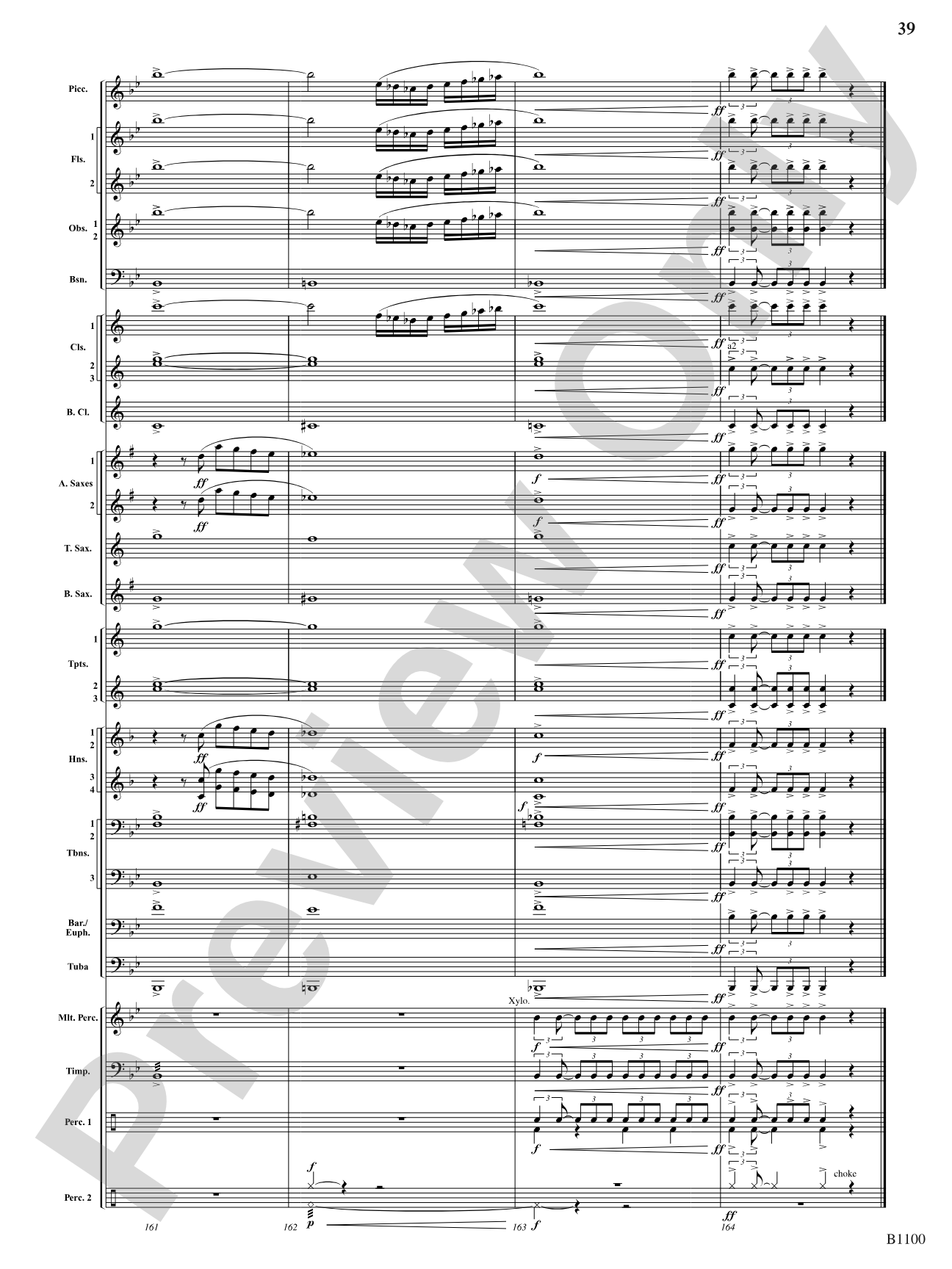 Winter Dances: Concert Band Conductor Score & Parts