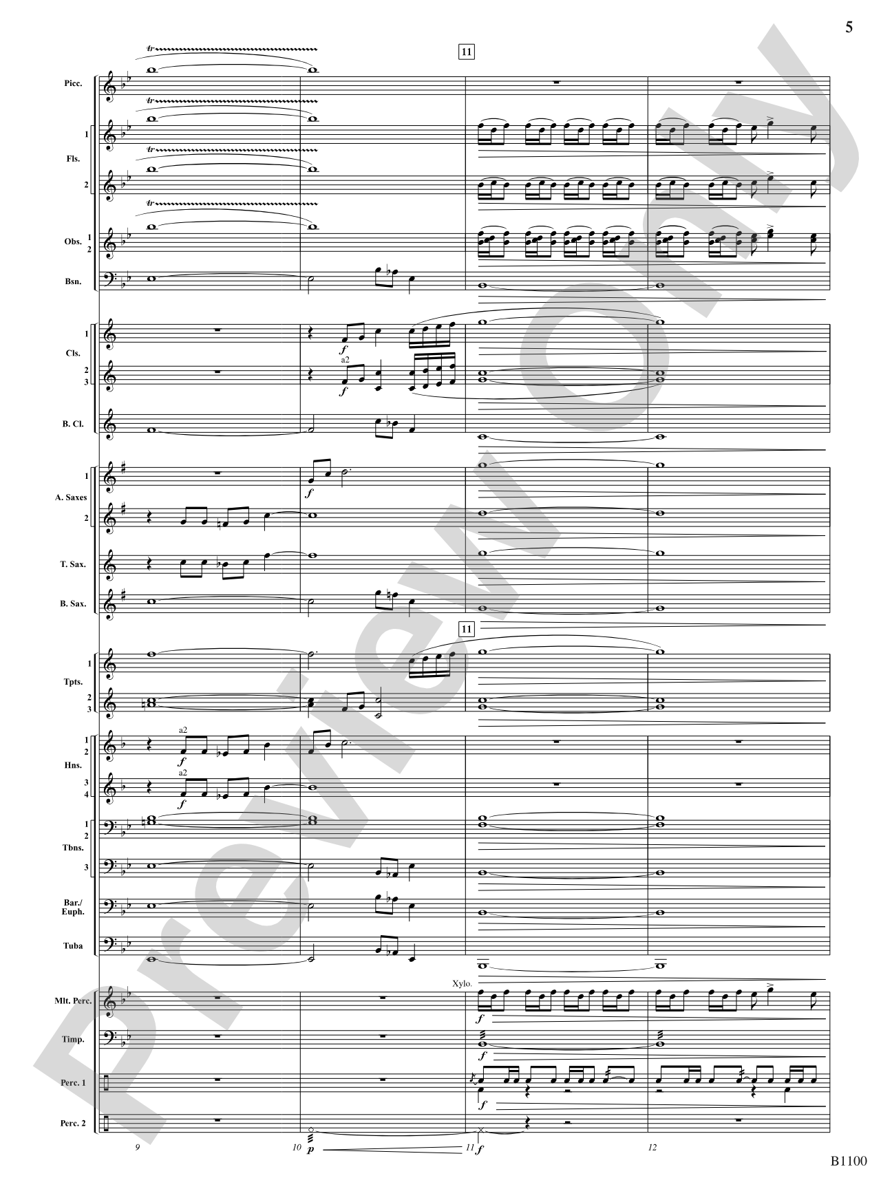 Winter Dances: Concert Band Conductor Score & Parts