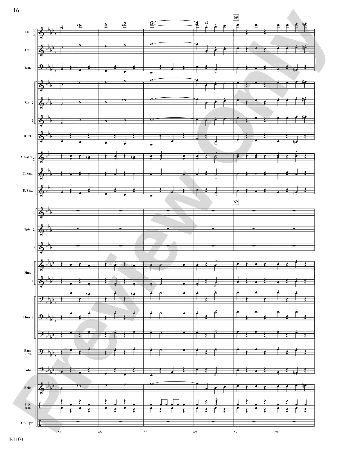 Flying Colors: Concert Band Conductor Score & Parts