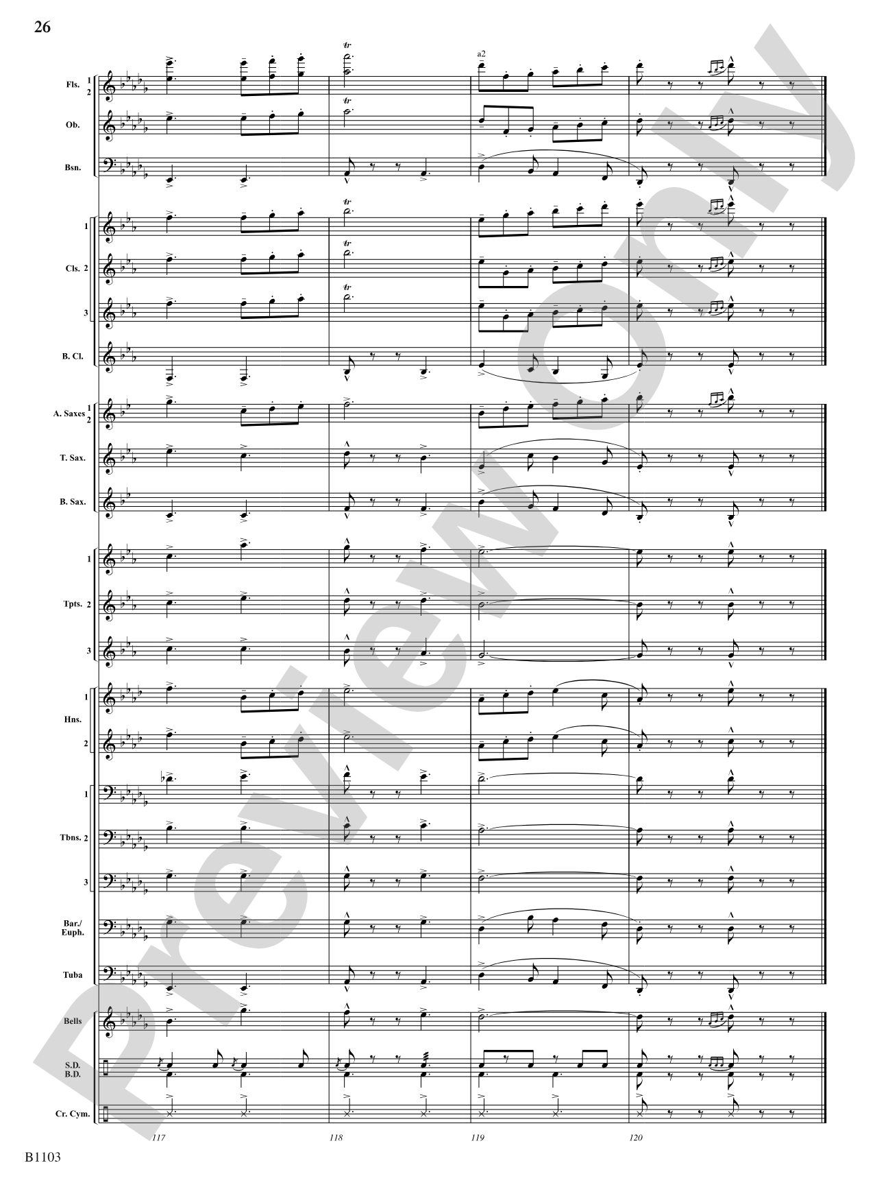 Flying Colors: Concert Band Conductor Score & Parts