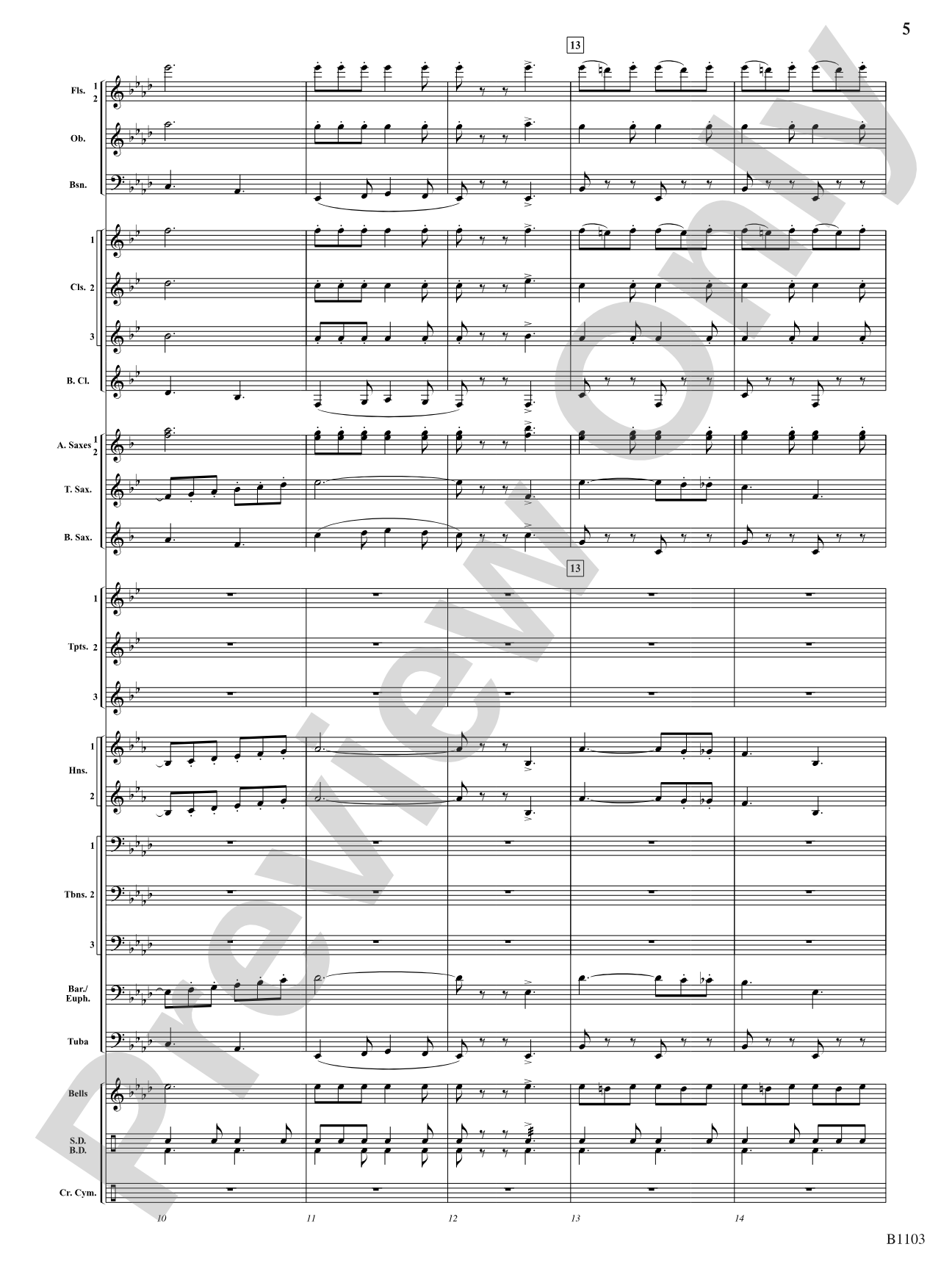 Flying Colors: Concert Band Conductor Score & Parts