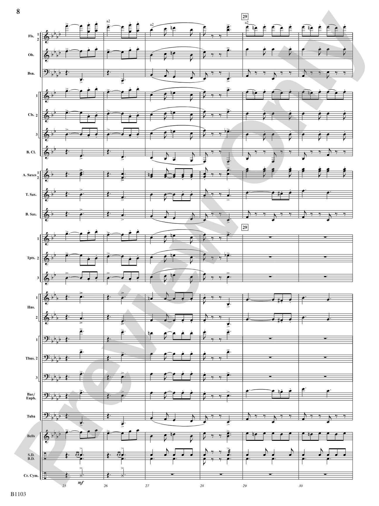 Flying Colors: Concert Band Conductor Score & Parts