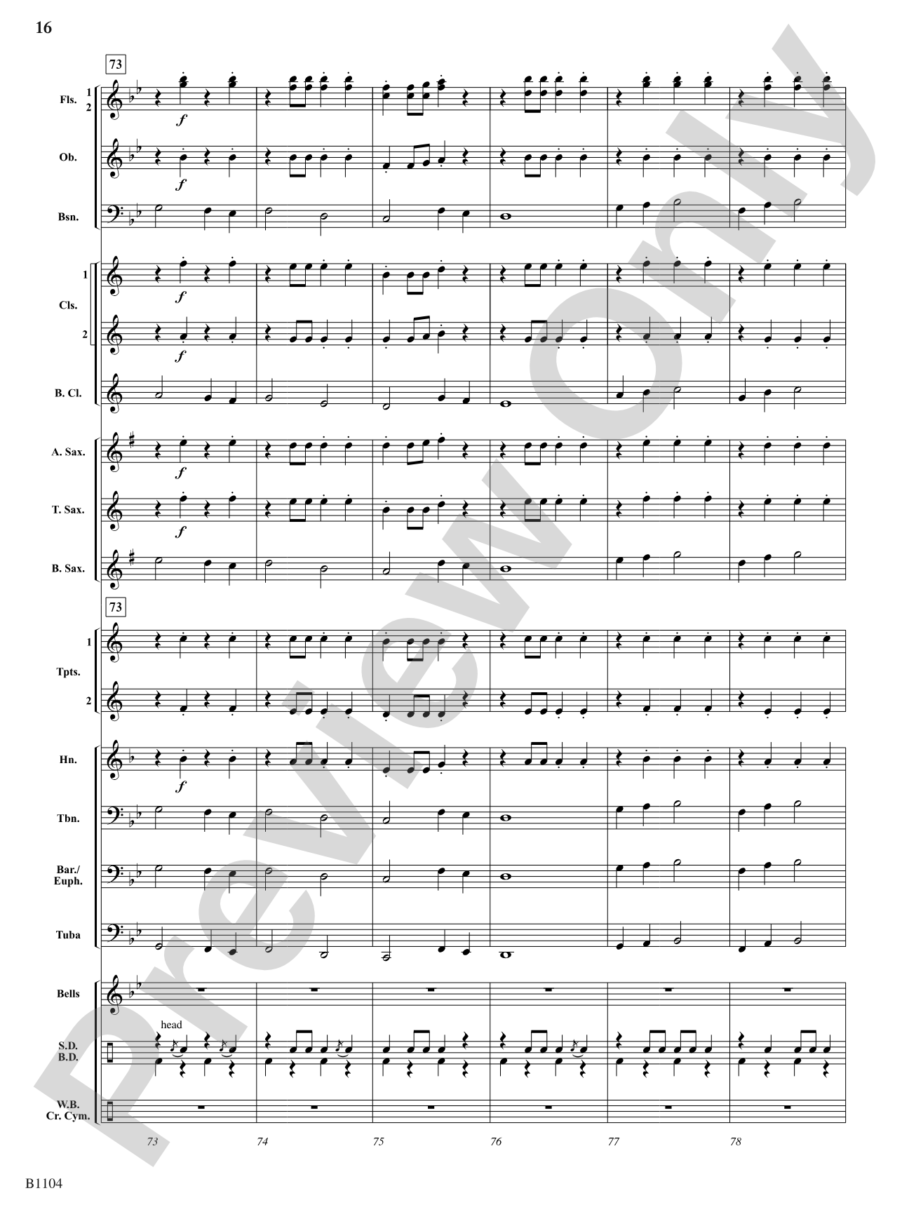 Parade of the Jesters: Concert Band Conductor Score & Parts