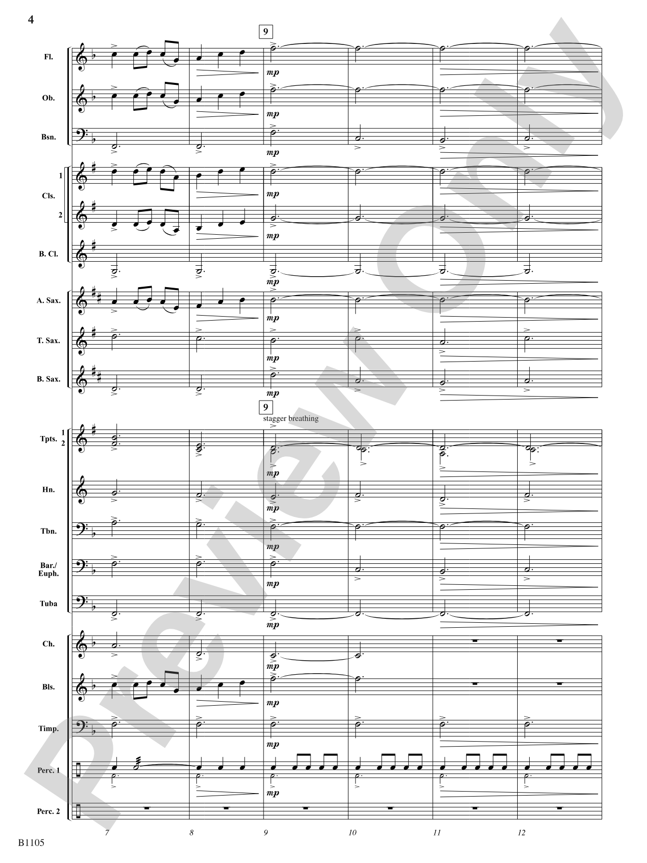 We Wish You a Merry Christmas: Concert Band Conductor Score & Parts